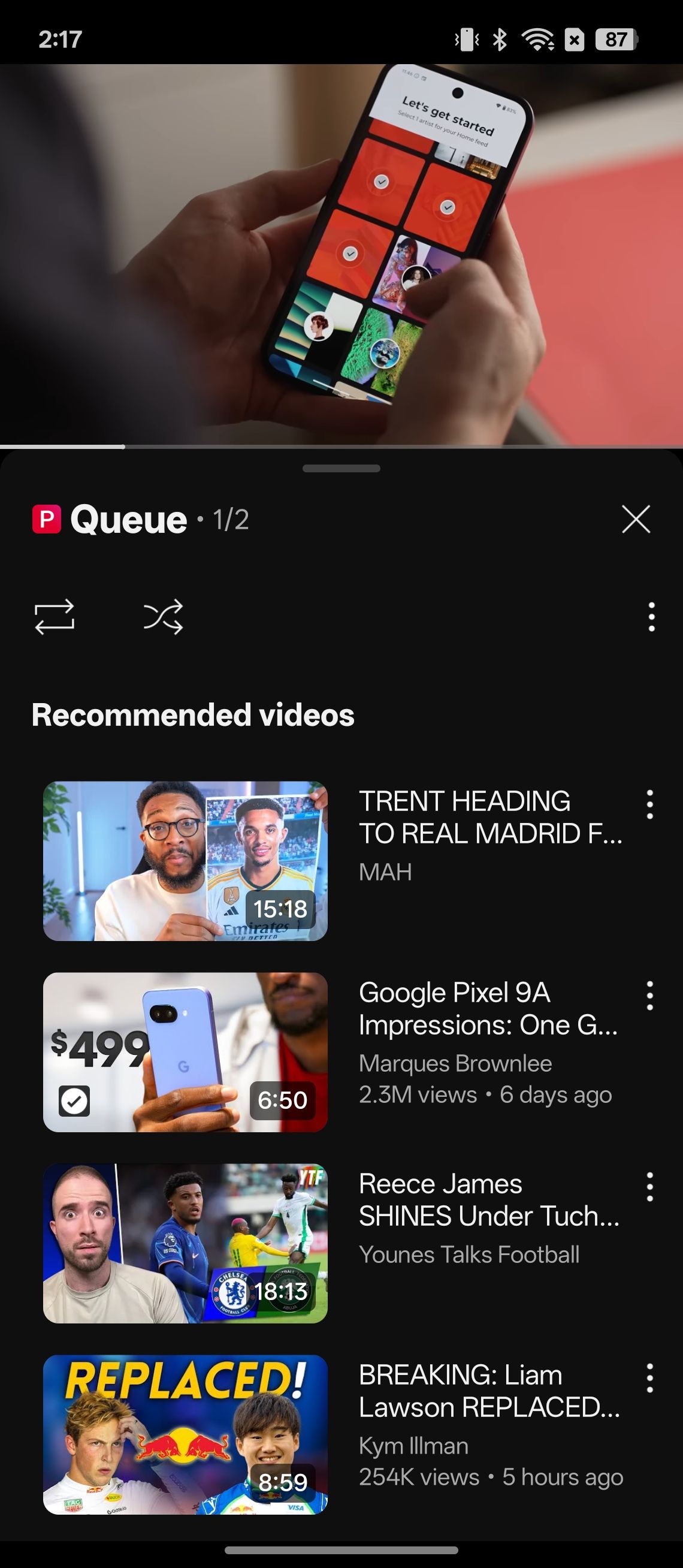youtube-queue-experiment-reco-2