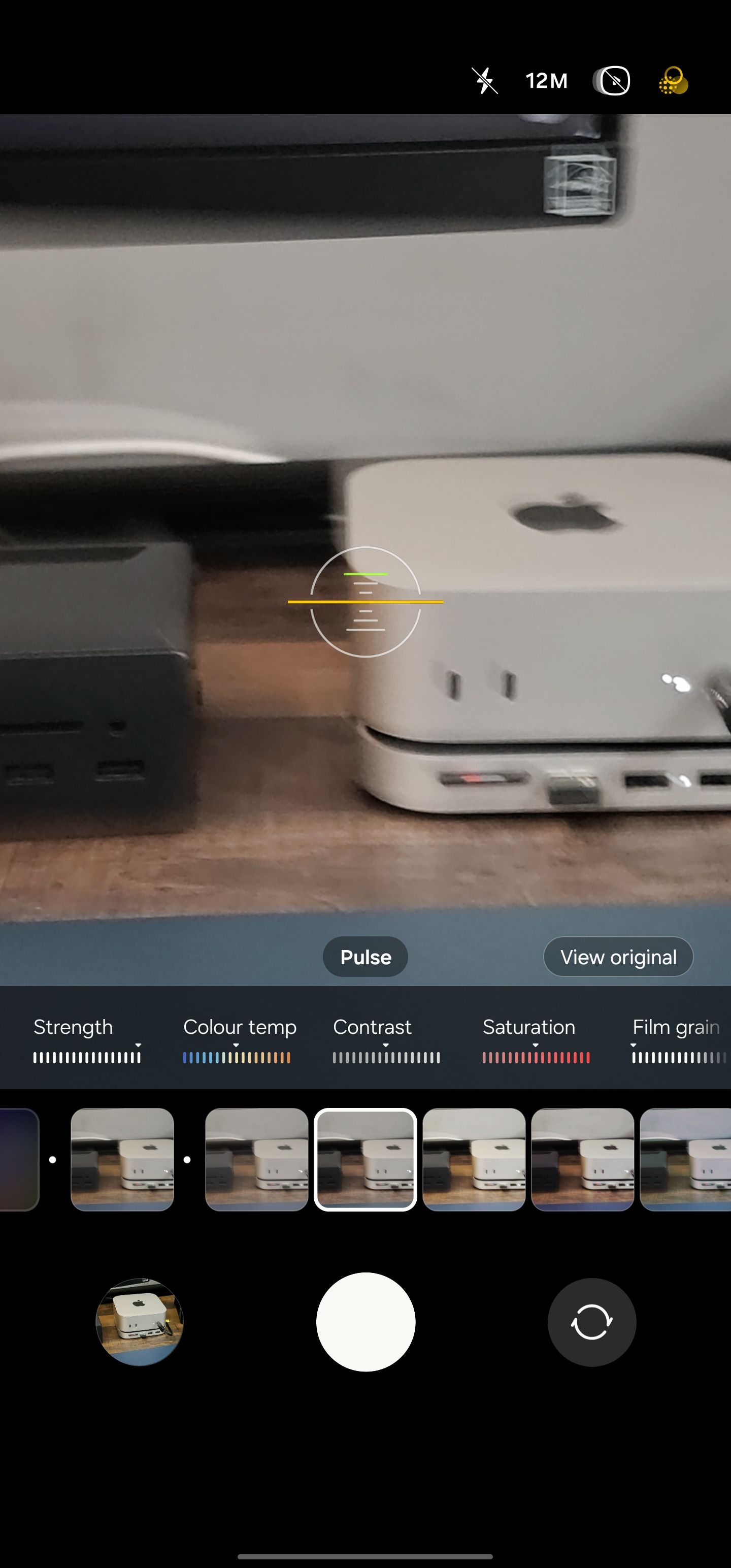 Customizing Camera filter in One UI 7