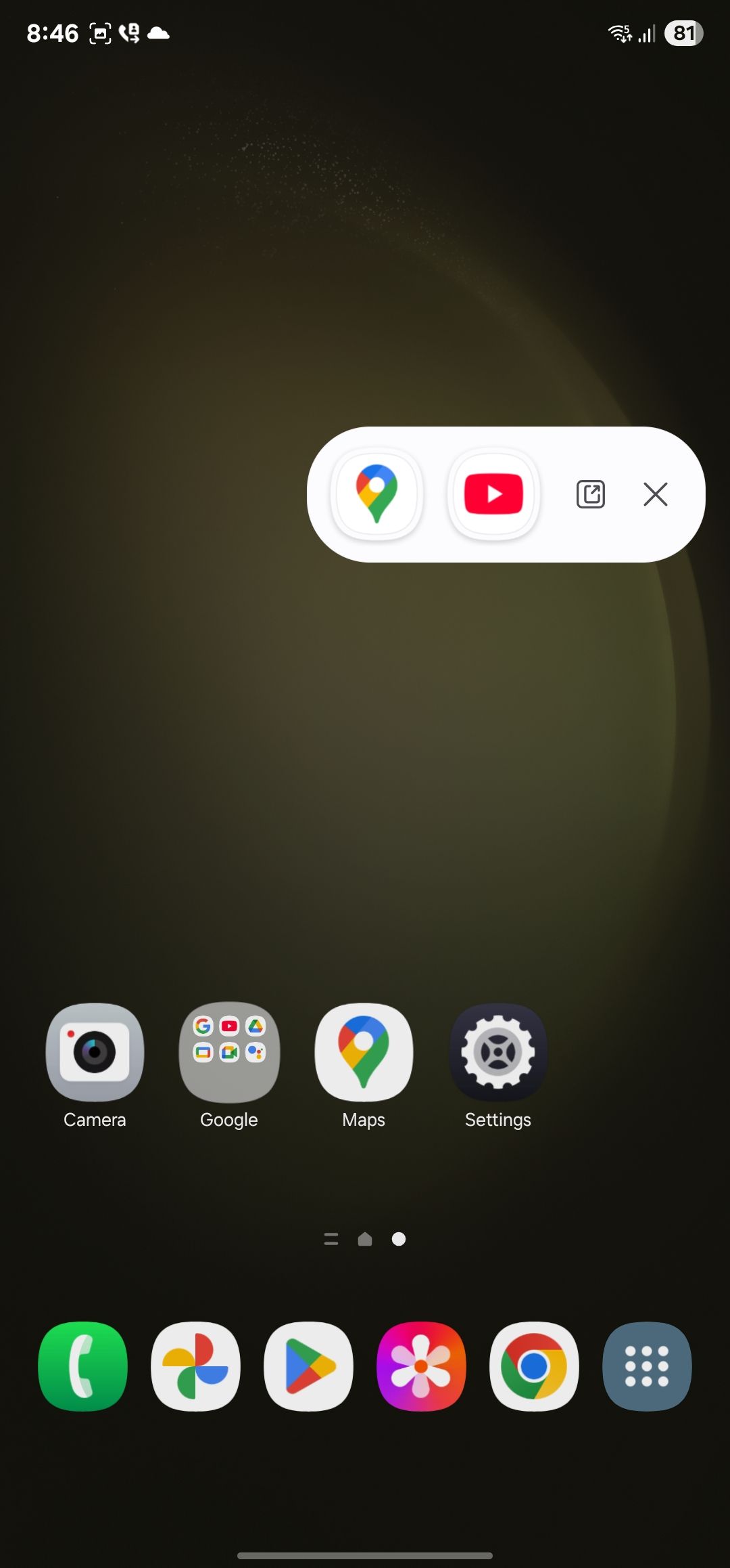 One UI 7: pop-up view apps minimized now group together
