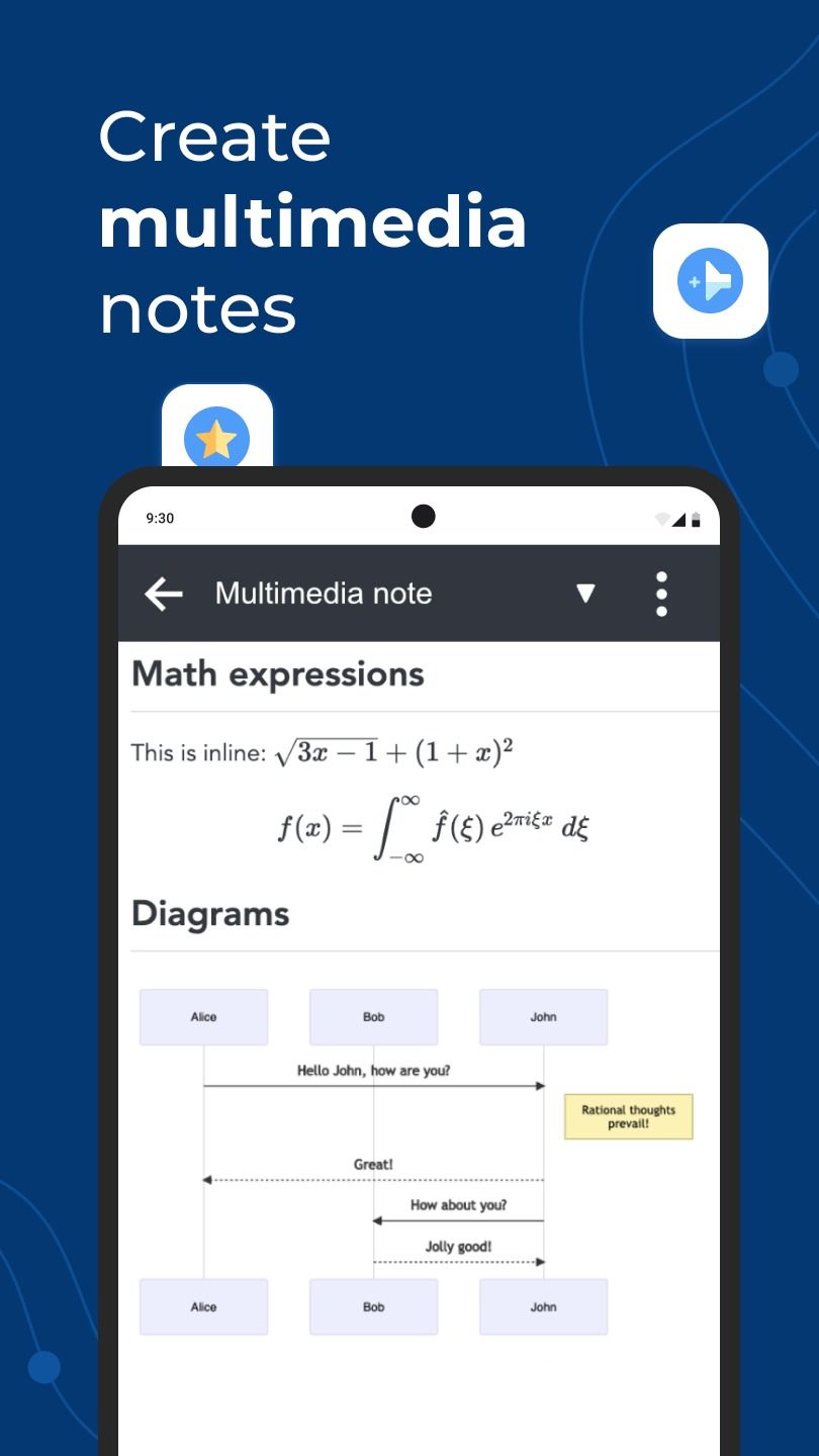 Create media notes
