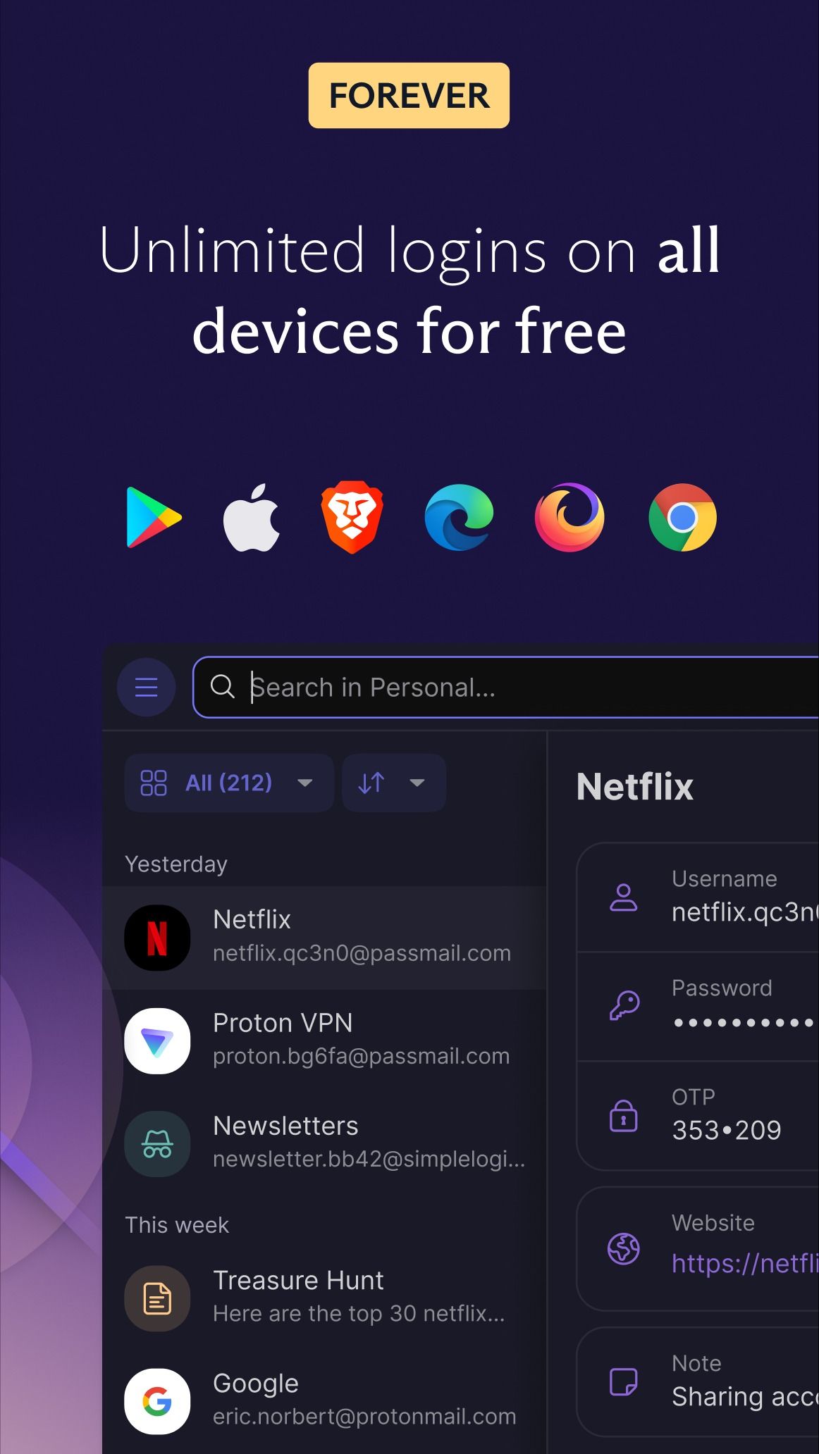 پروتون از چندین دستگاه عبور می کند