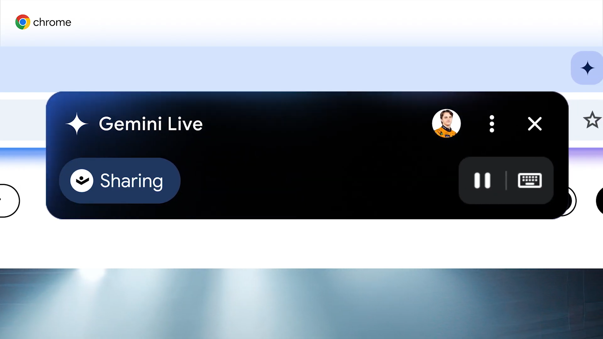 Gemini Live in Chrome