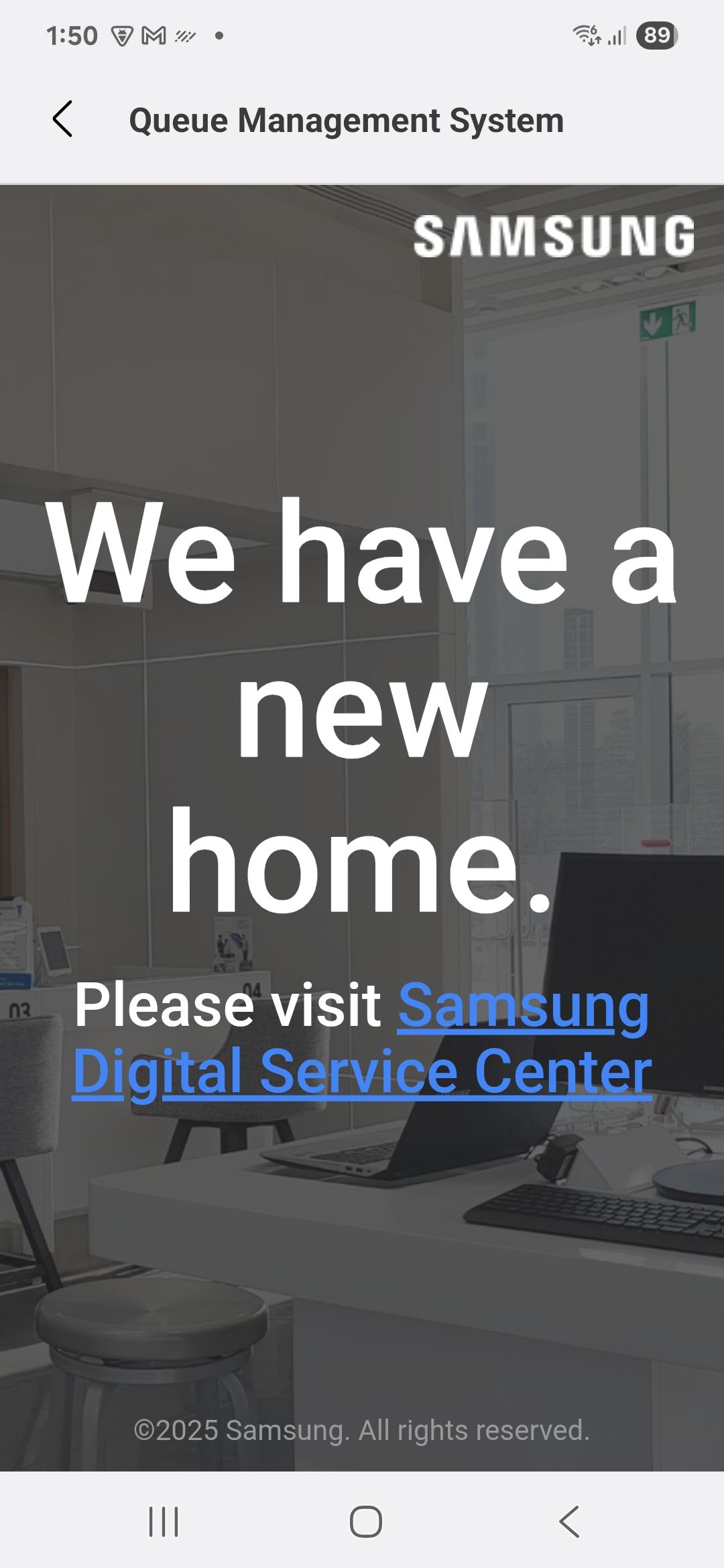 Las capturas de pantalla de las aplicaciones para miembros de Samsung resaltan la pantalla del servicio de aplicaciones.