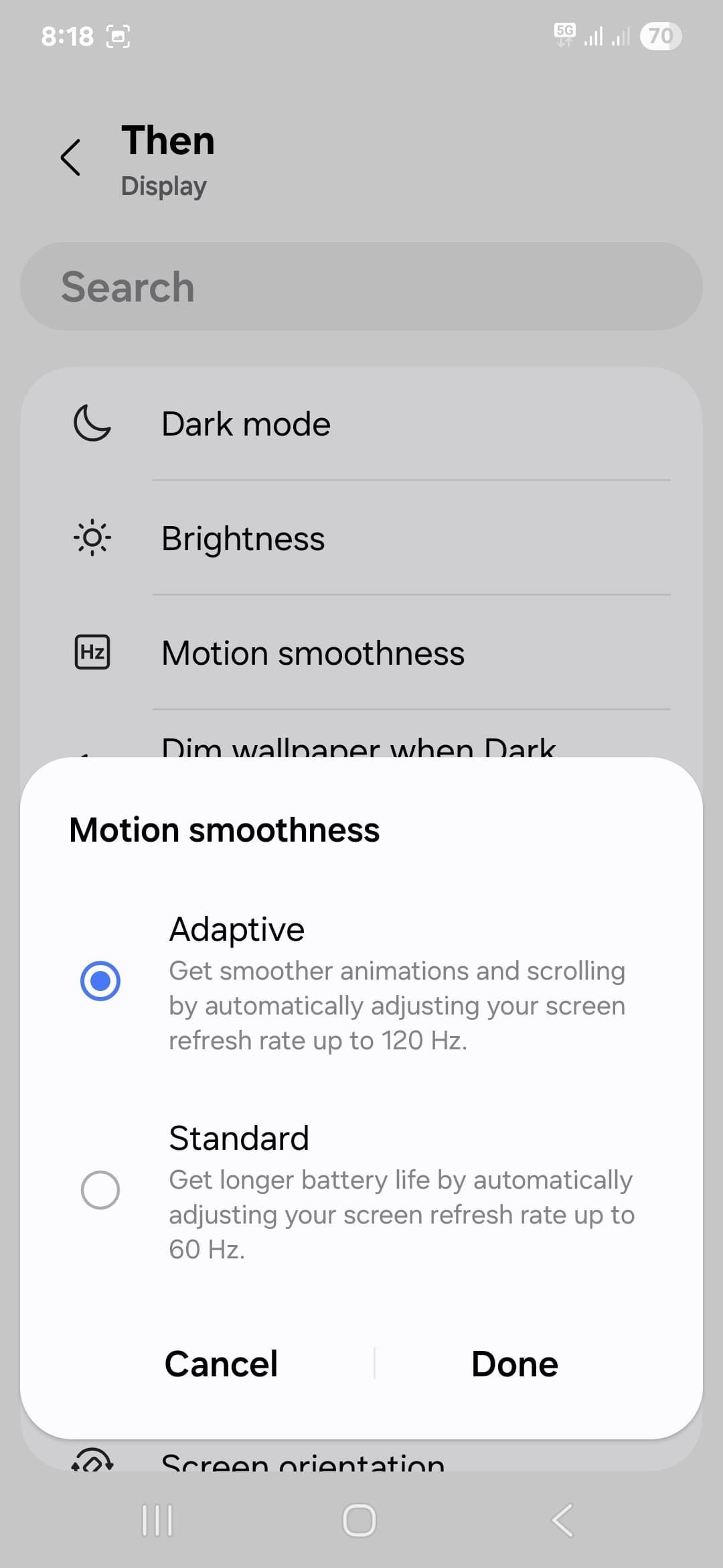 streaming apps routine condition