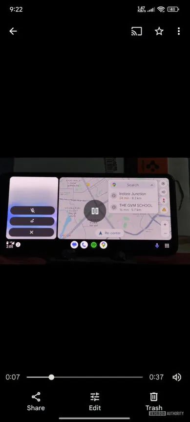 A screenshot highlighting Google Photos' current UI.