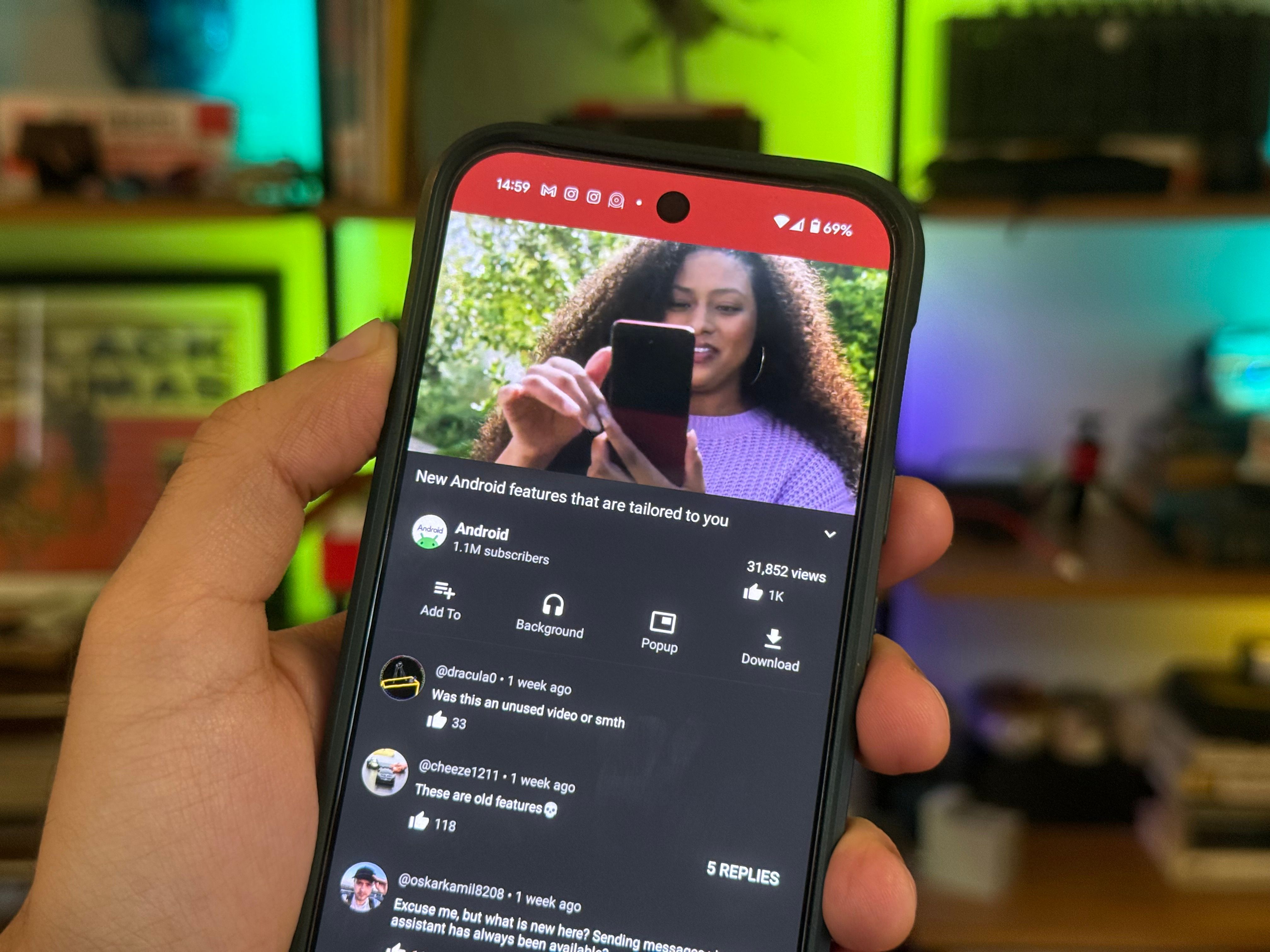 New Pipe video playback