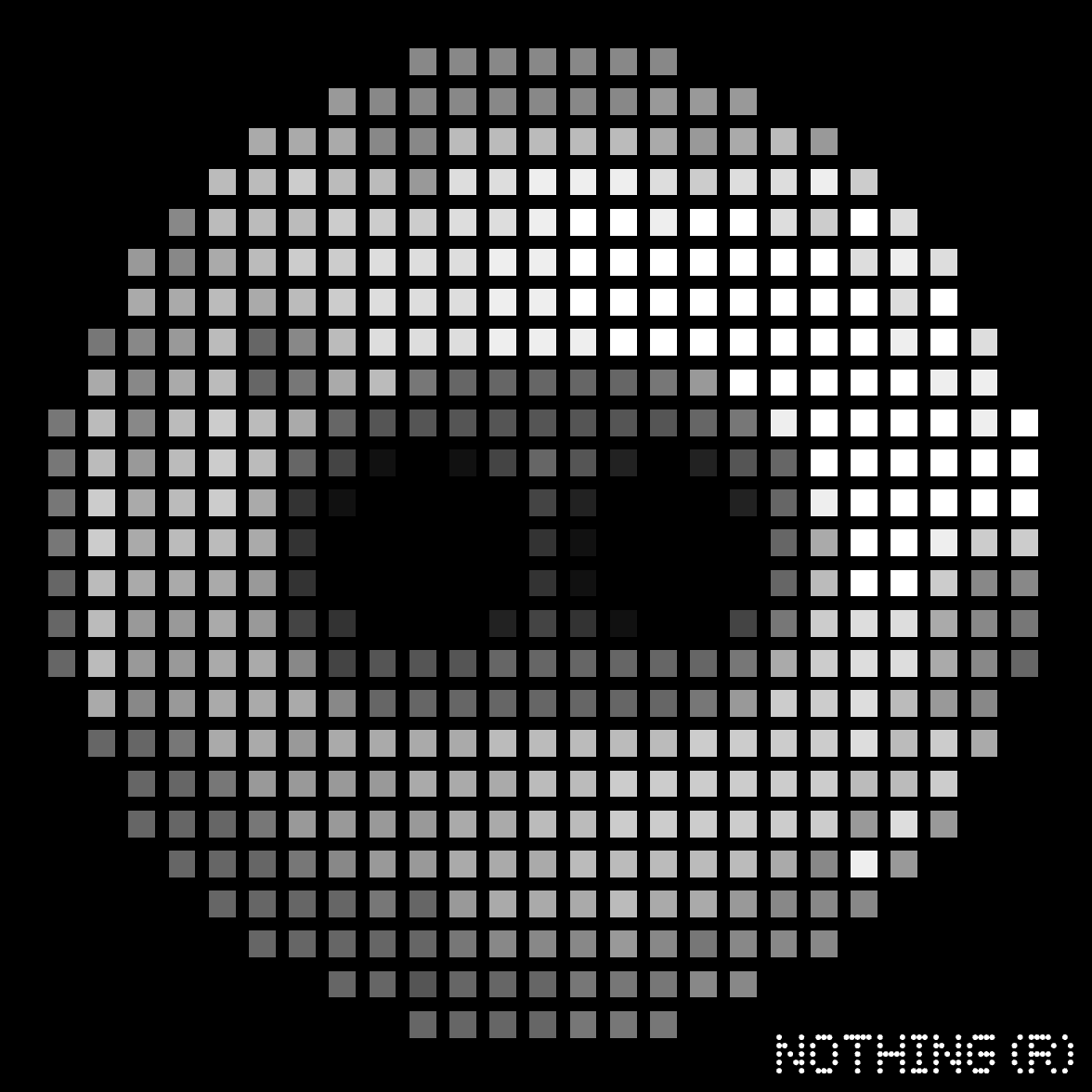 A demo of the Nothing Phone 3's Glyph Mirror feature.