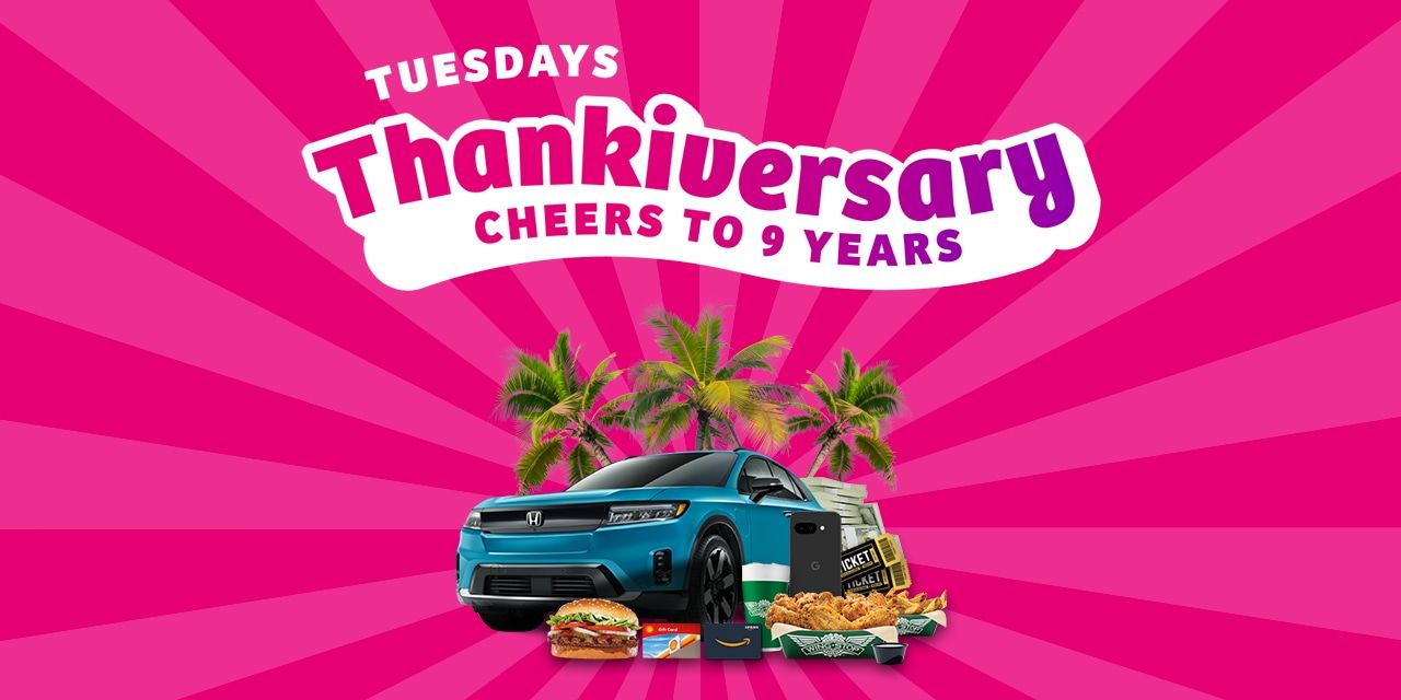 Cheers to 9 Years T-Mobile Tuesdays banner