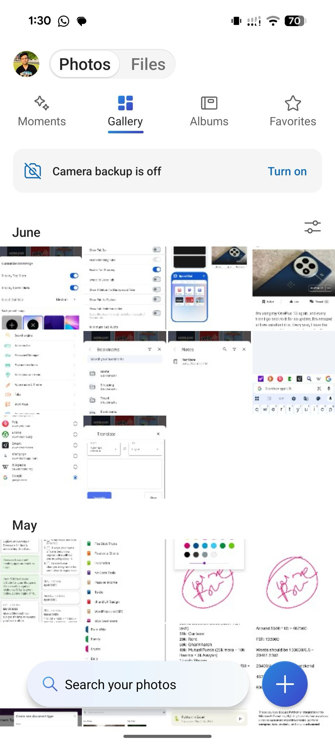 OneDrive画廊