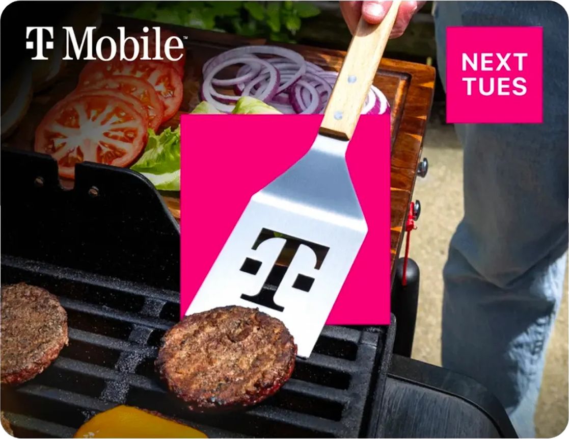 An image of a BBQ spatula T-Mobile plans to give away for T-Mobile Tuesdays.