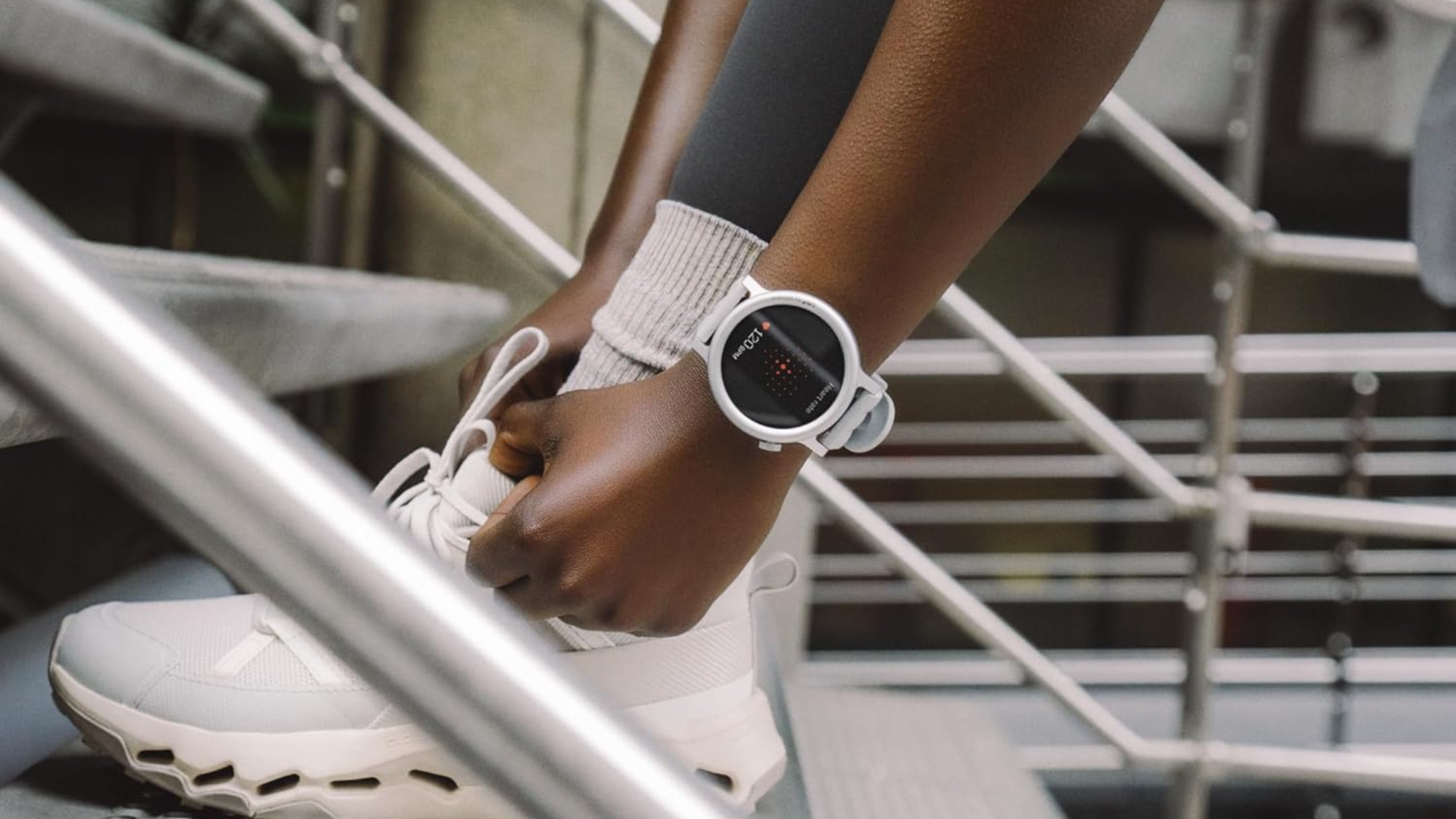 Person wearing CMF Watch 3 Pro