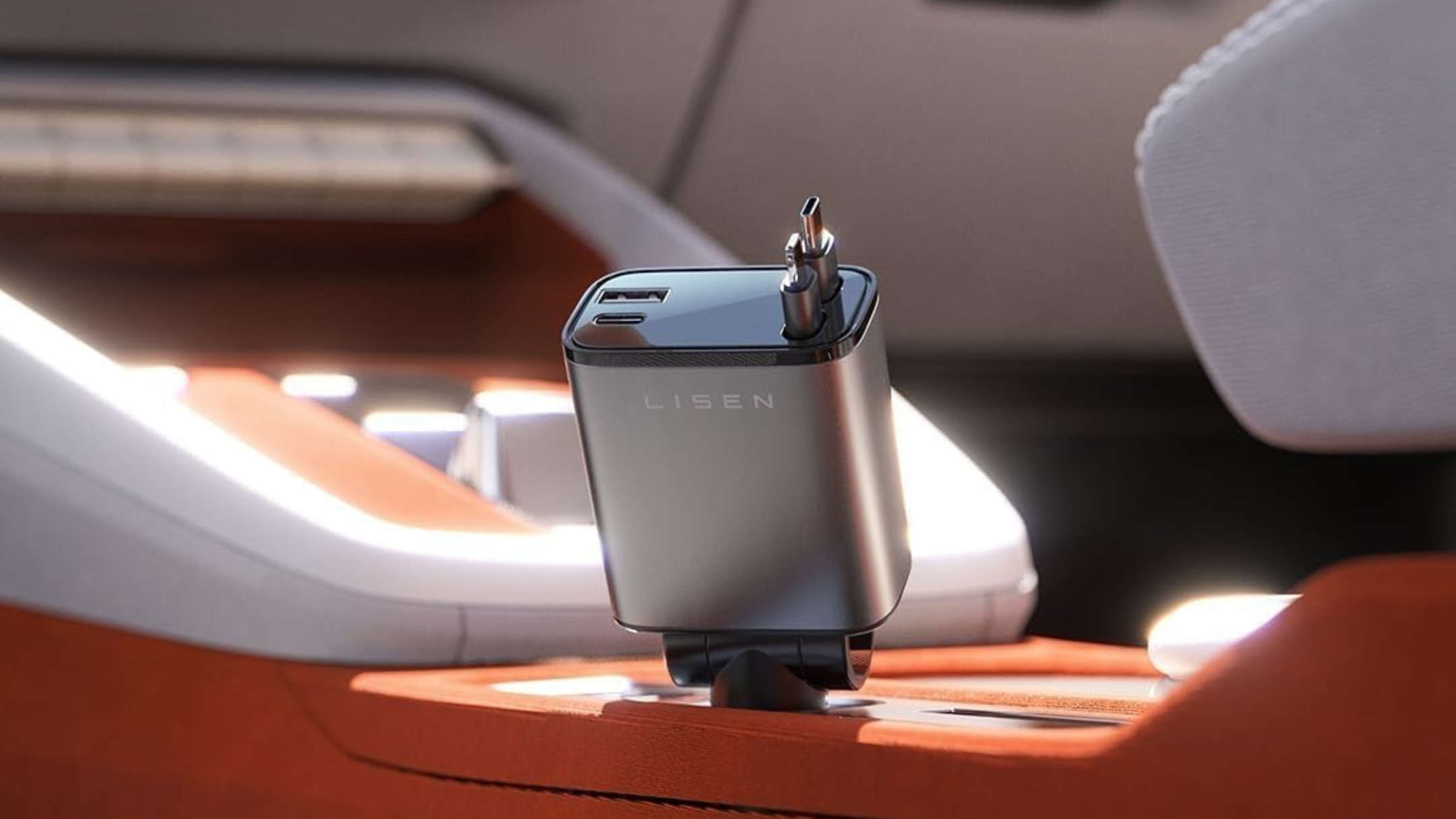 LISEN Retractable Car Charger