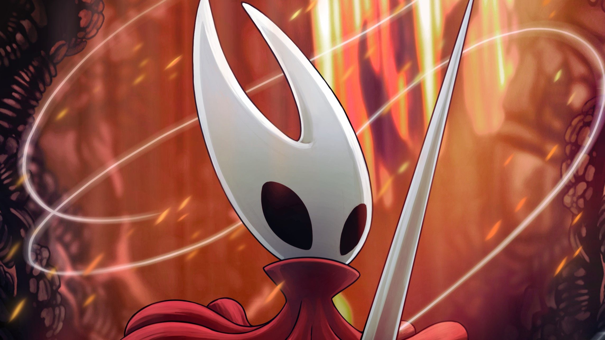 The main character of Hollow Knight: Silksong