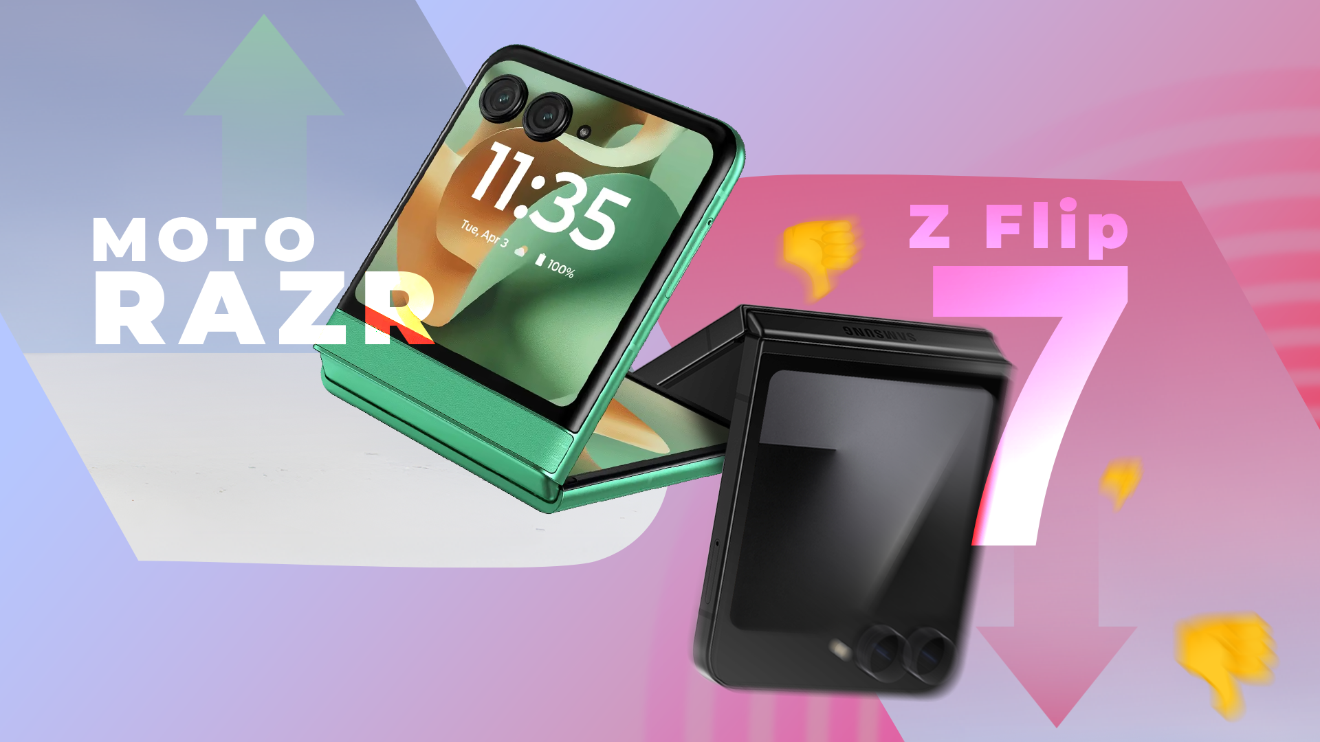 6 reasons to choose the Motorola Razr 2025 over the Samsung Galaxy Z ...