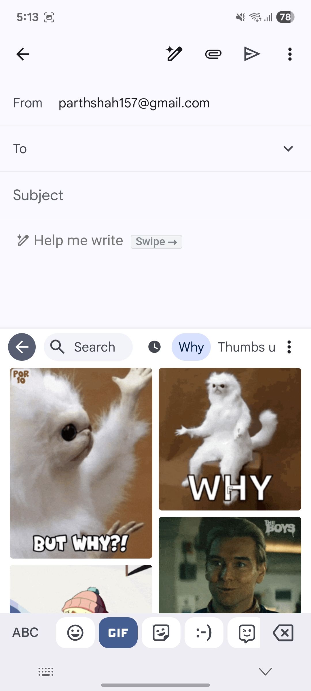 Gboard GIFs