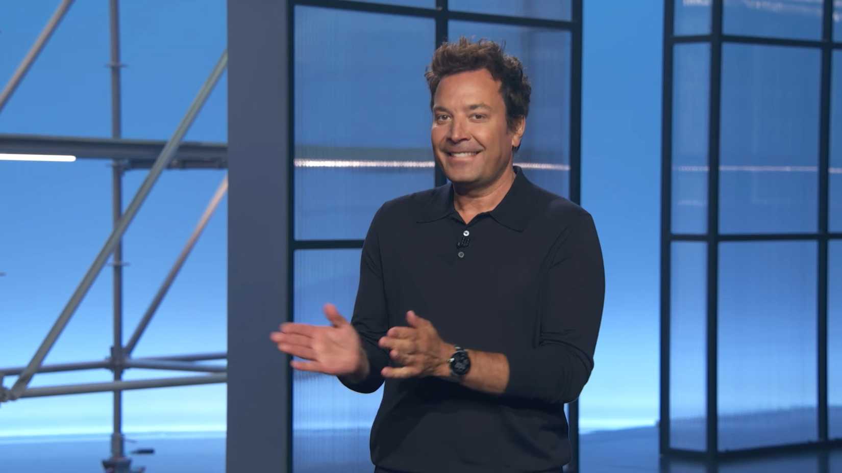 Jimmy Fallon, the only celebrity I recognized.