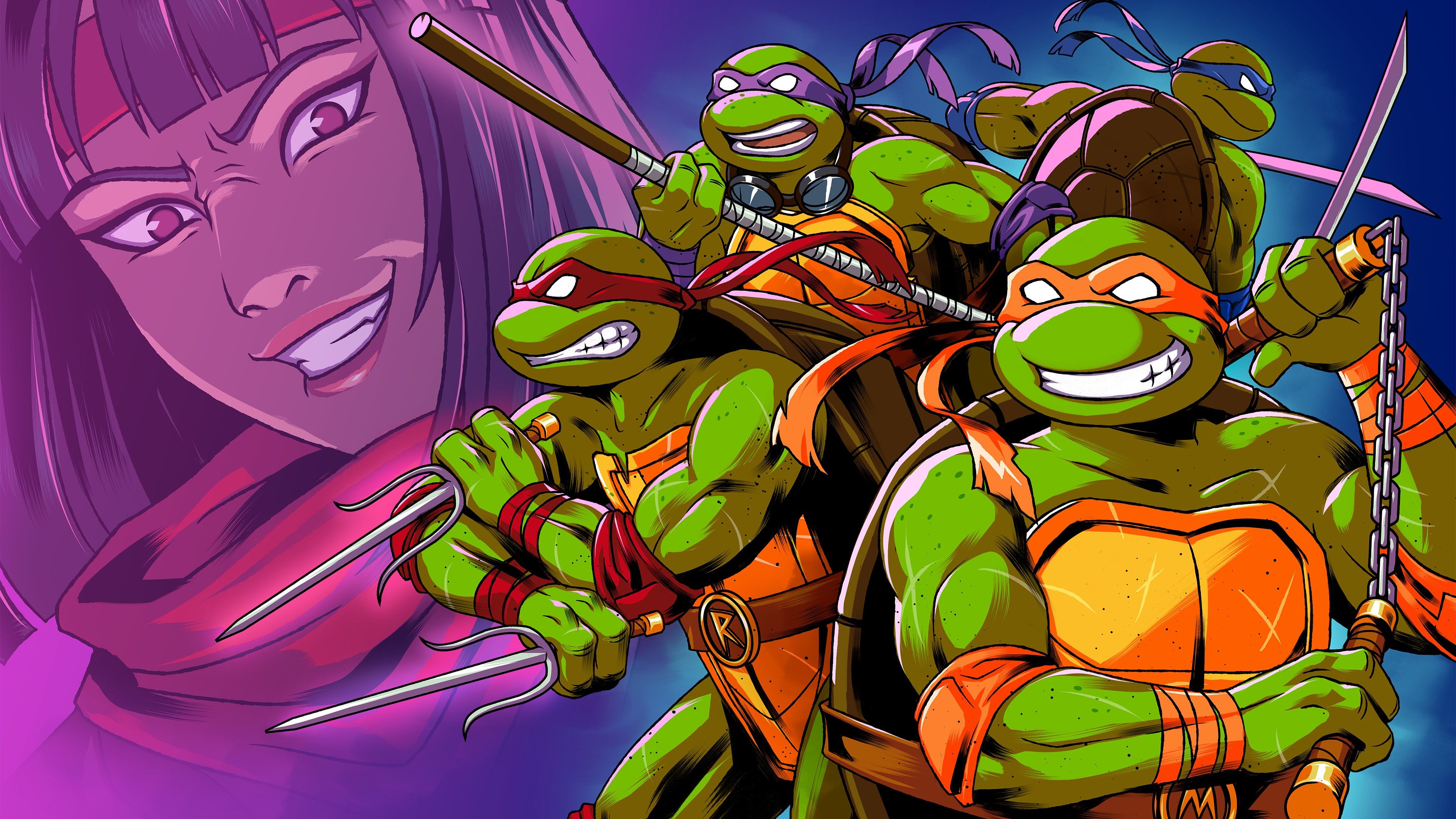 Key art for Teenage Mutant Ninja Turtles: Tactical Takedown.