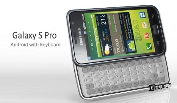 Galaxy S Pro keyboard