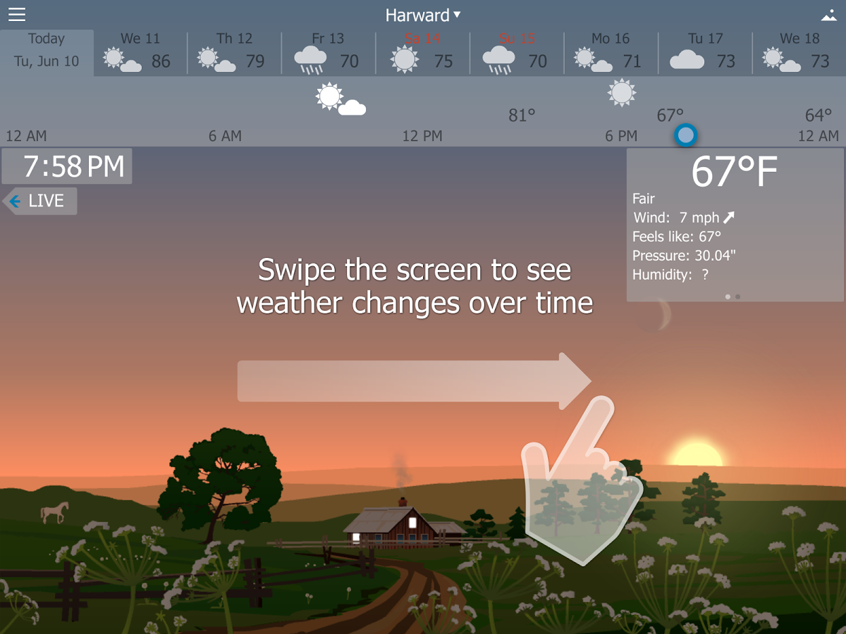 10 Cool Android Weather Apps With Hot Material Design, Clear Simplicity