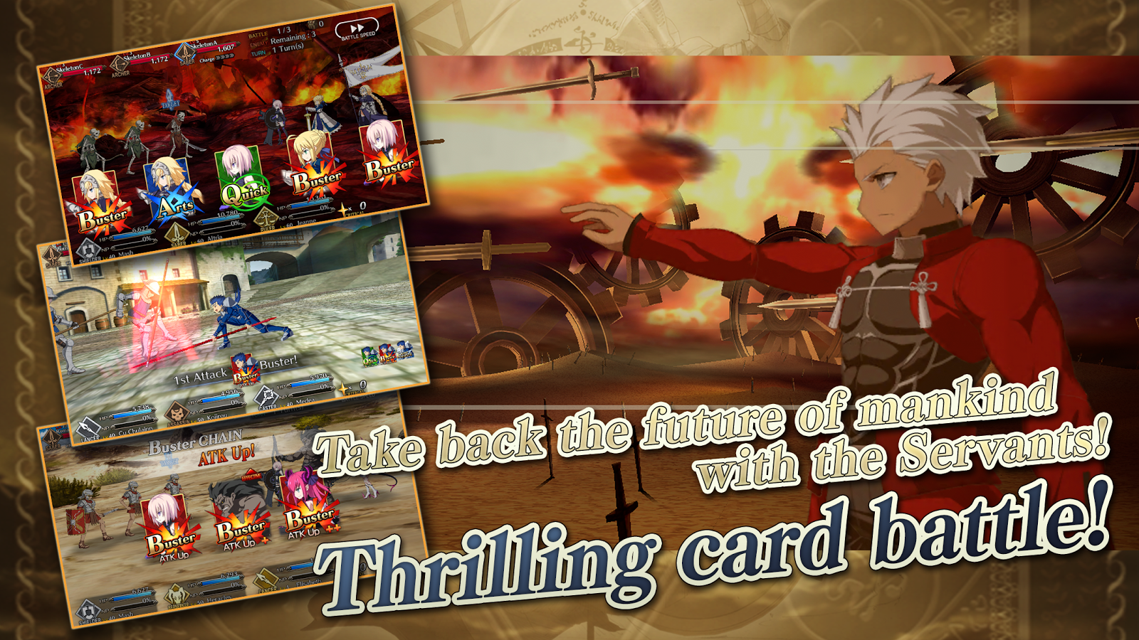 fate grand order thrilling card battle