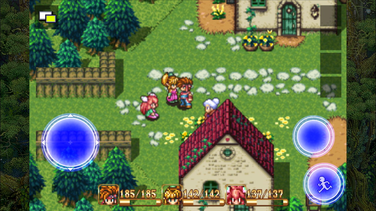 screenshot of secret of mana on Android