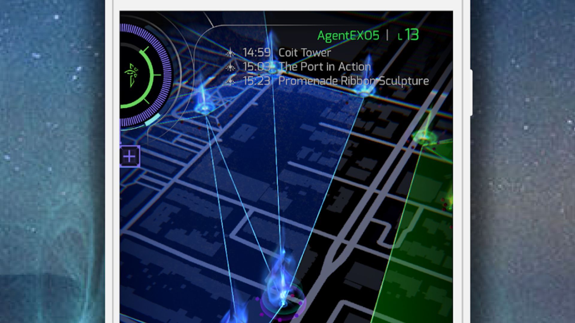 A scene from the Ingress trailer
