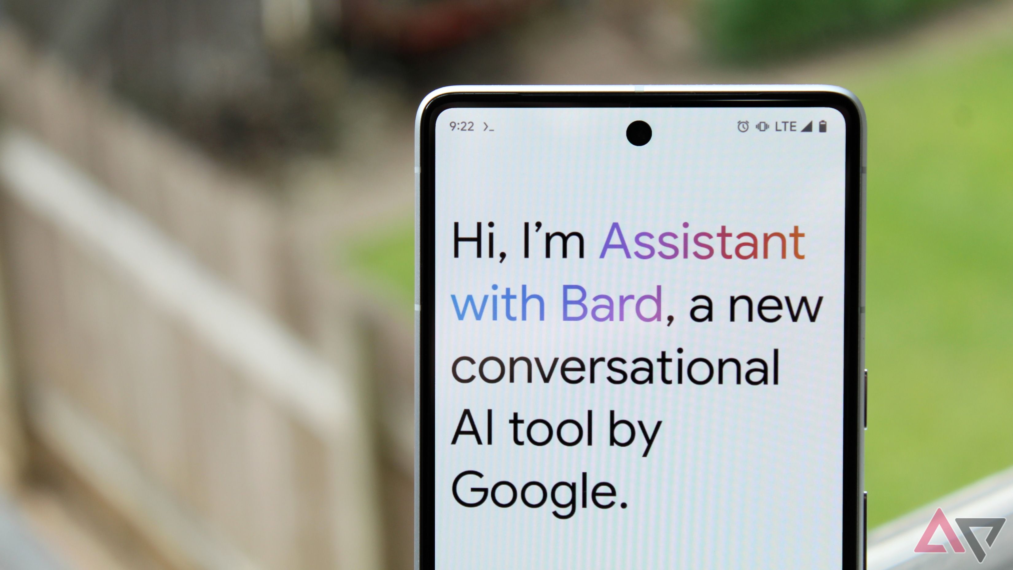 Google Assistant using Bard on a phone.