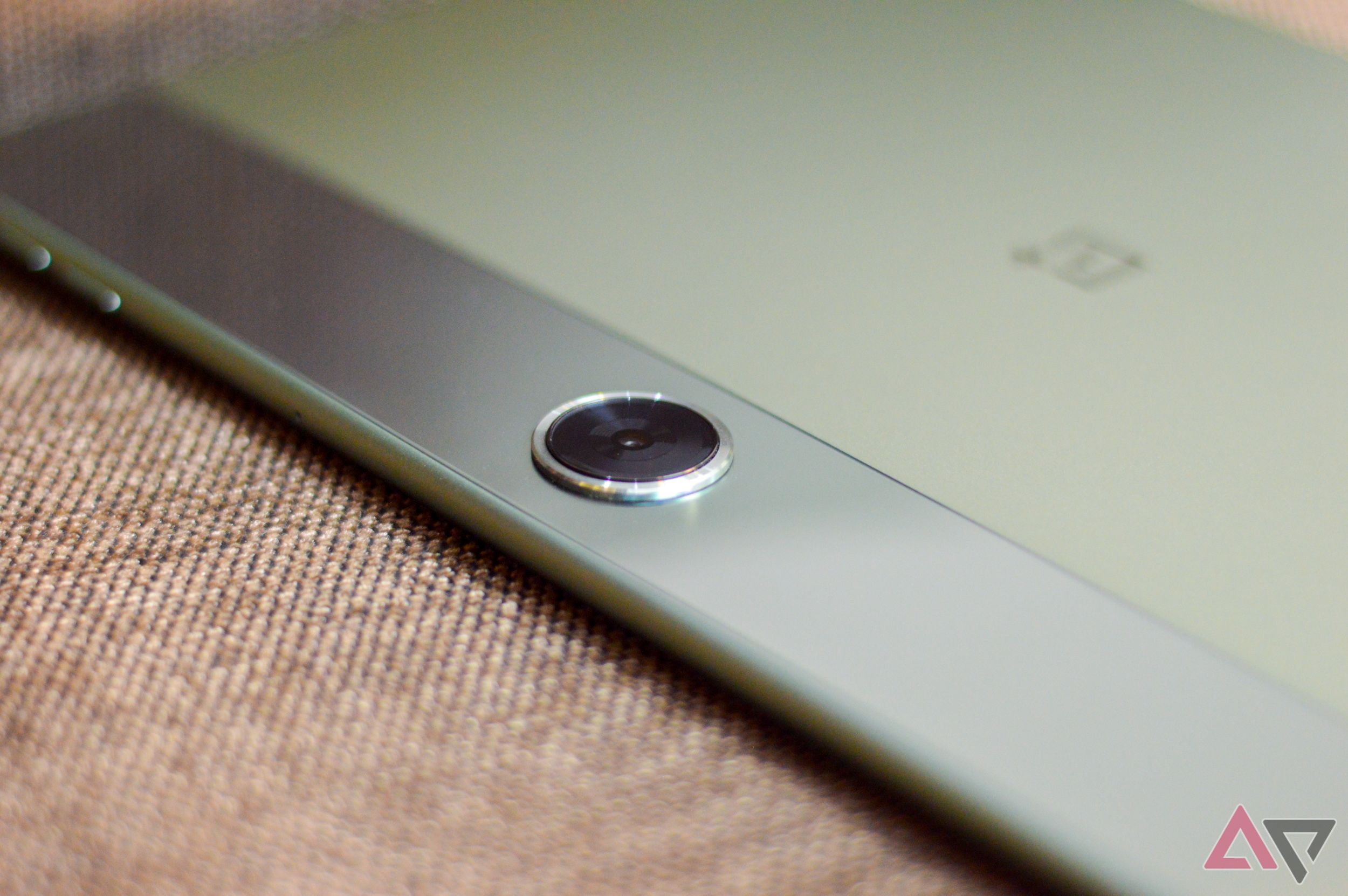 Close-up of the OnePlus Pad Go's camera island