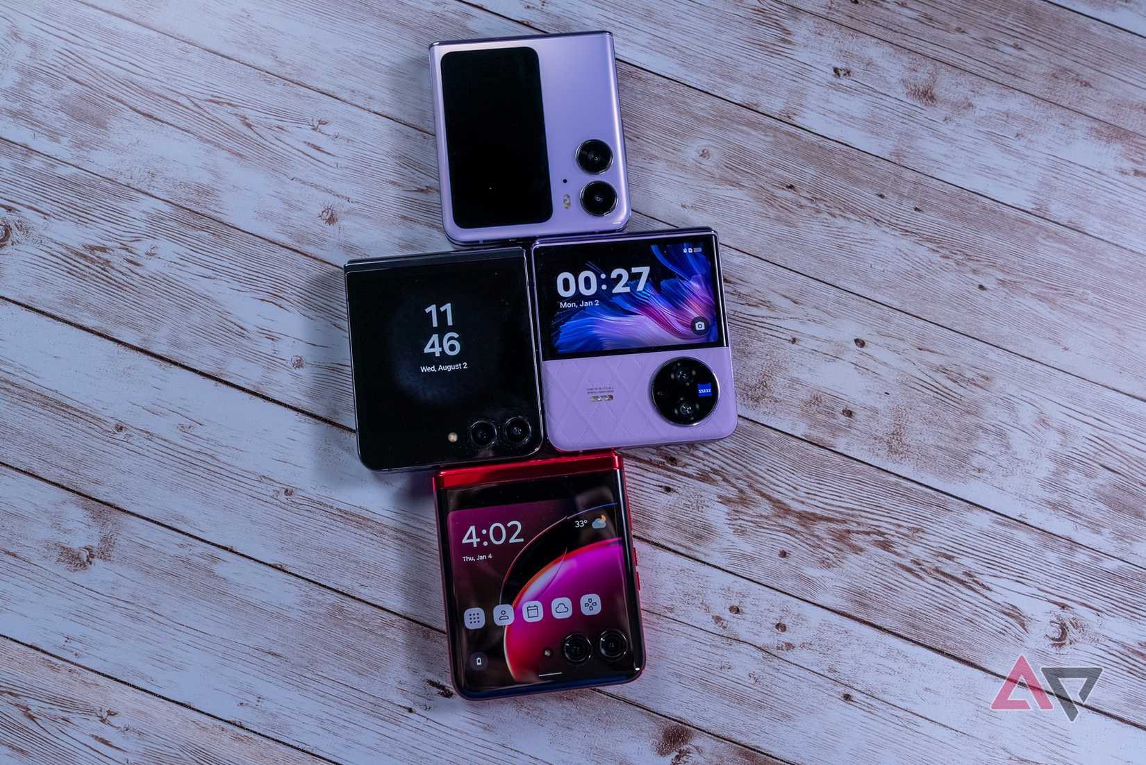 Performance de la batterie dans divers modèles à clapet Comparaison de l'autonomie des téléphones à clapet