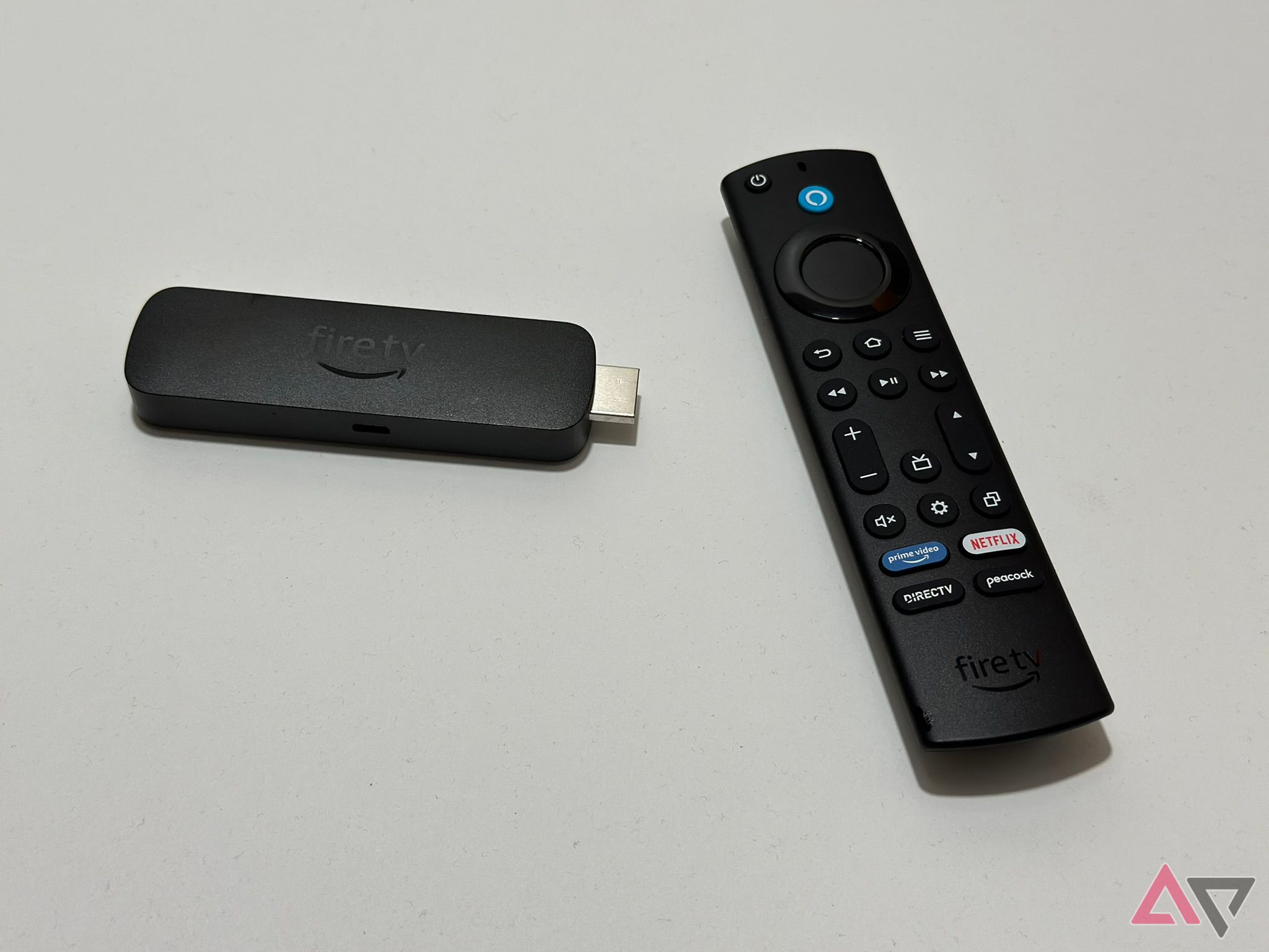 The Fire TV Stick 4K Max remote and dongle