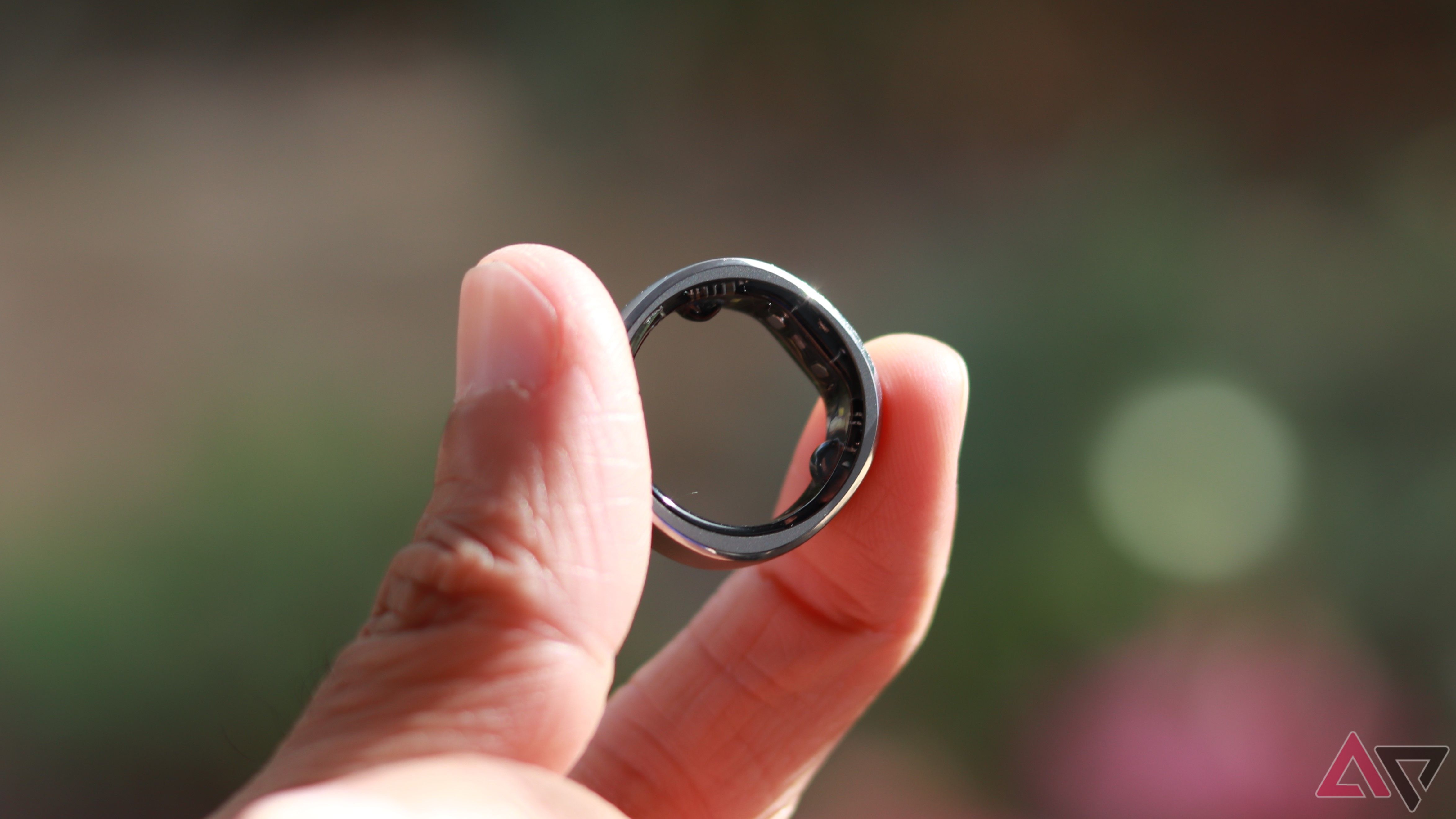 RingConn Smart Ring in hand