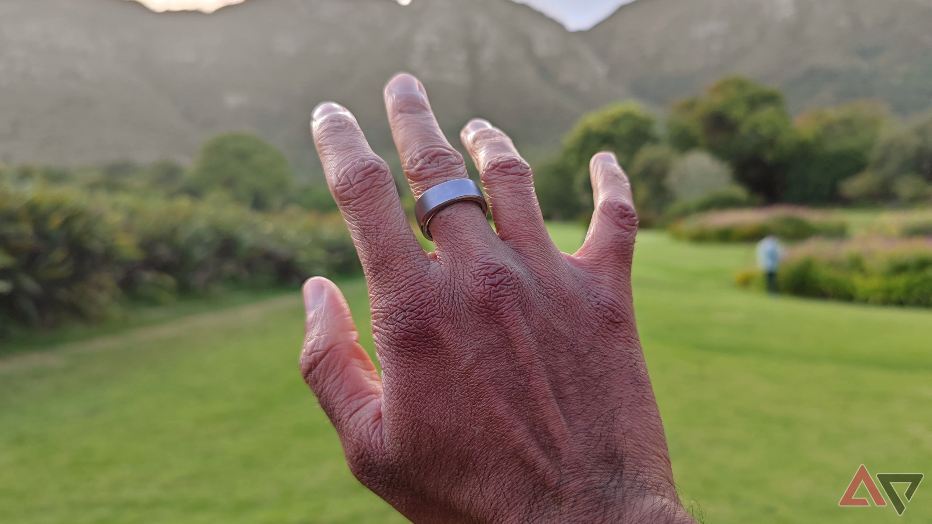 RingConn Smart Ring outdoors