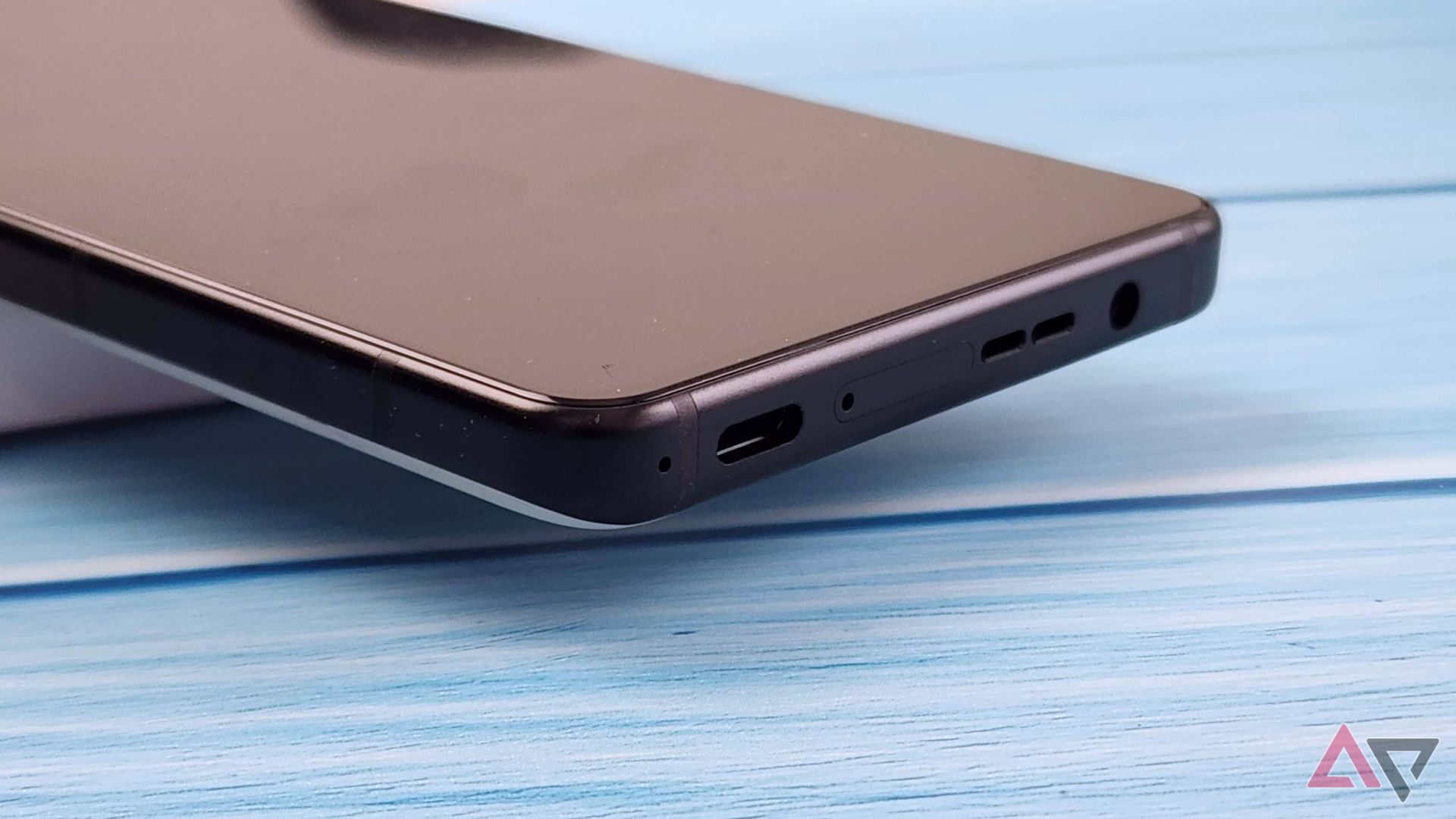 A close up of the Asus Zenfone 11 Ultra's charging port