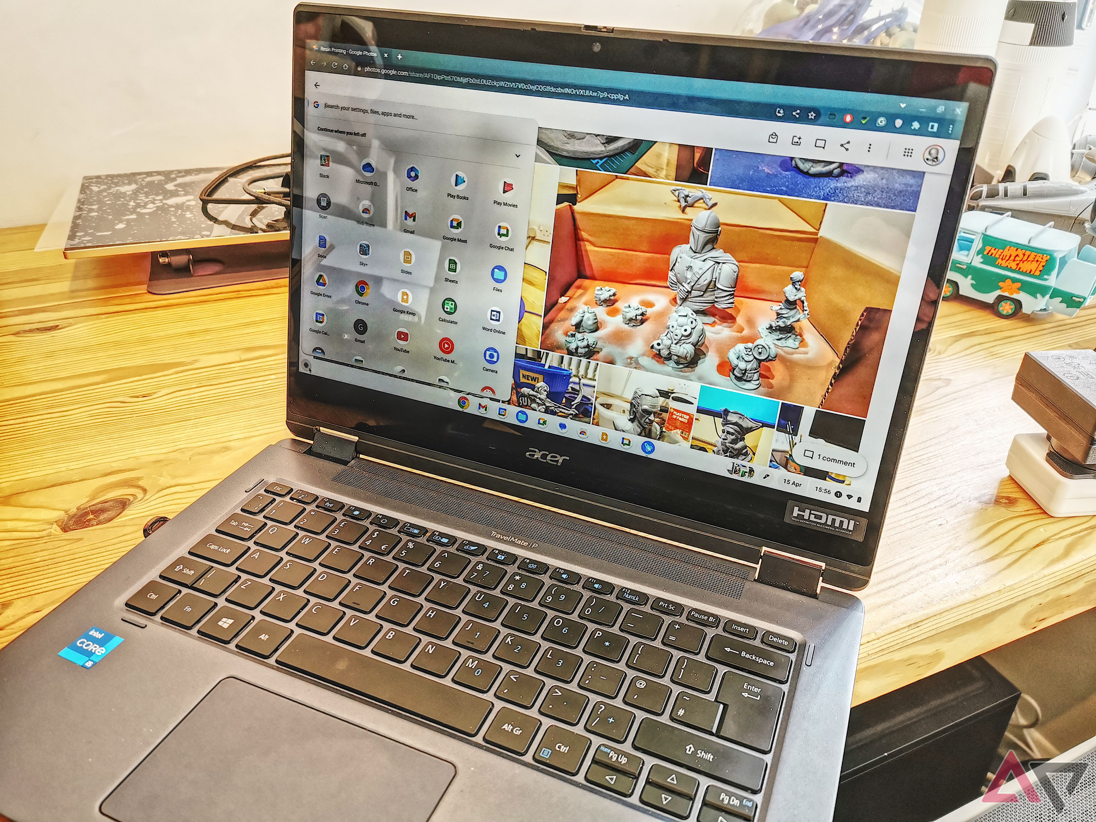 ChromeOS Flex-On Acer Laptop