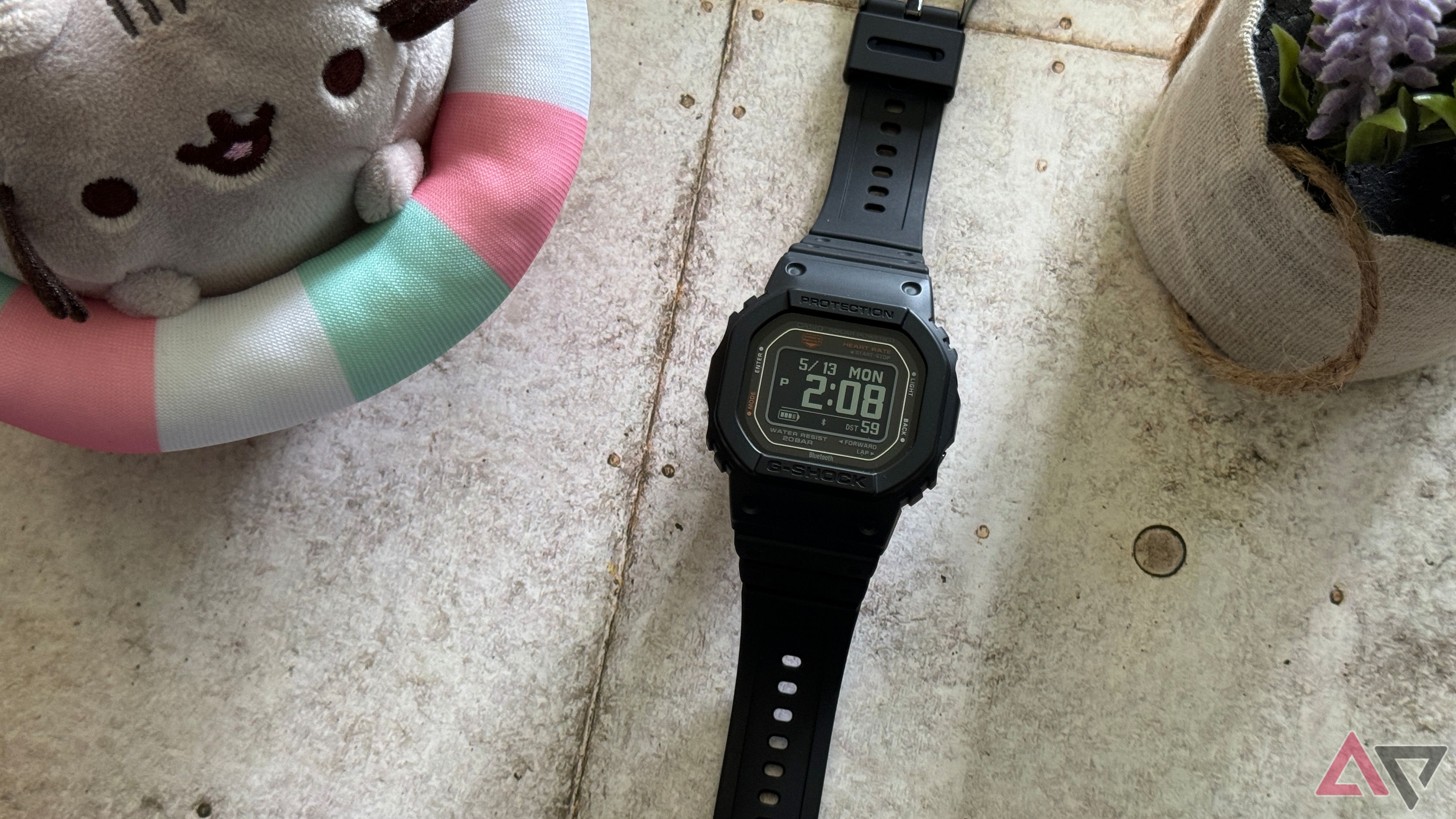 G-Shock Move DWH5600 displaying the time