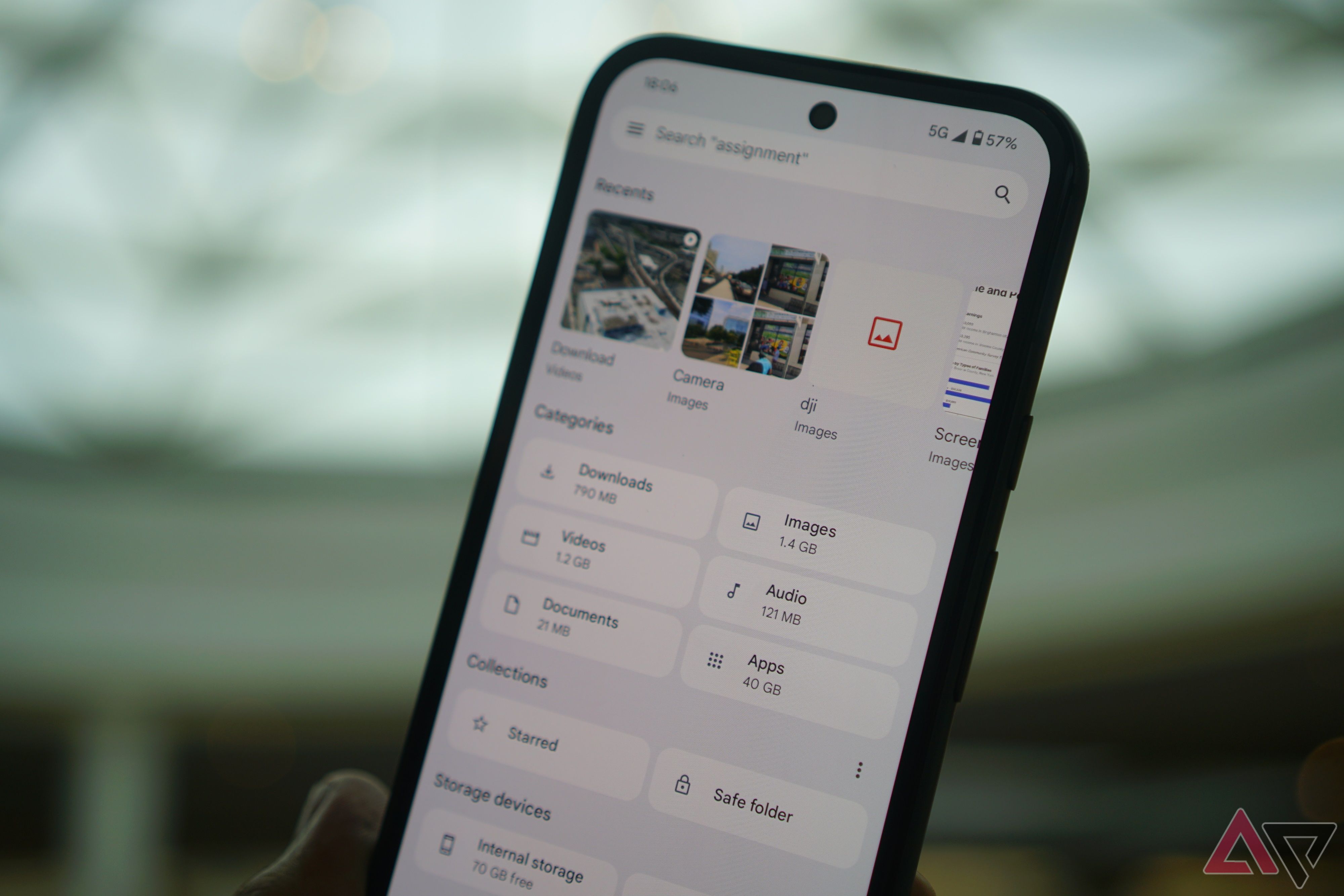 Files by Google's new carousel brings your recent files front and center