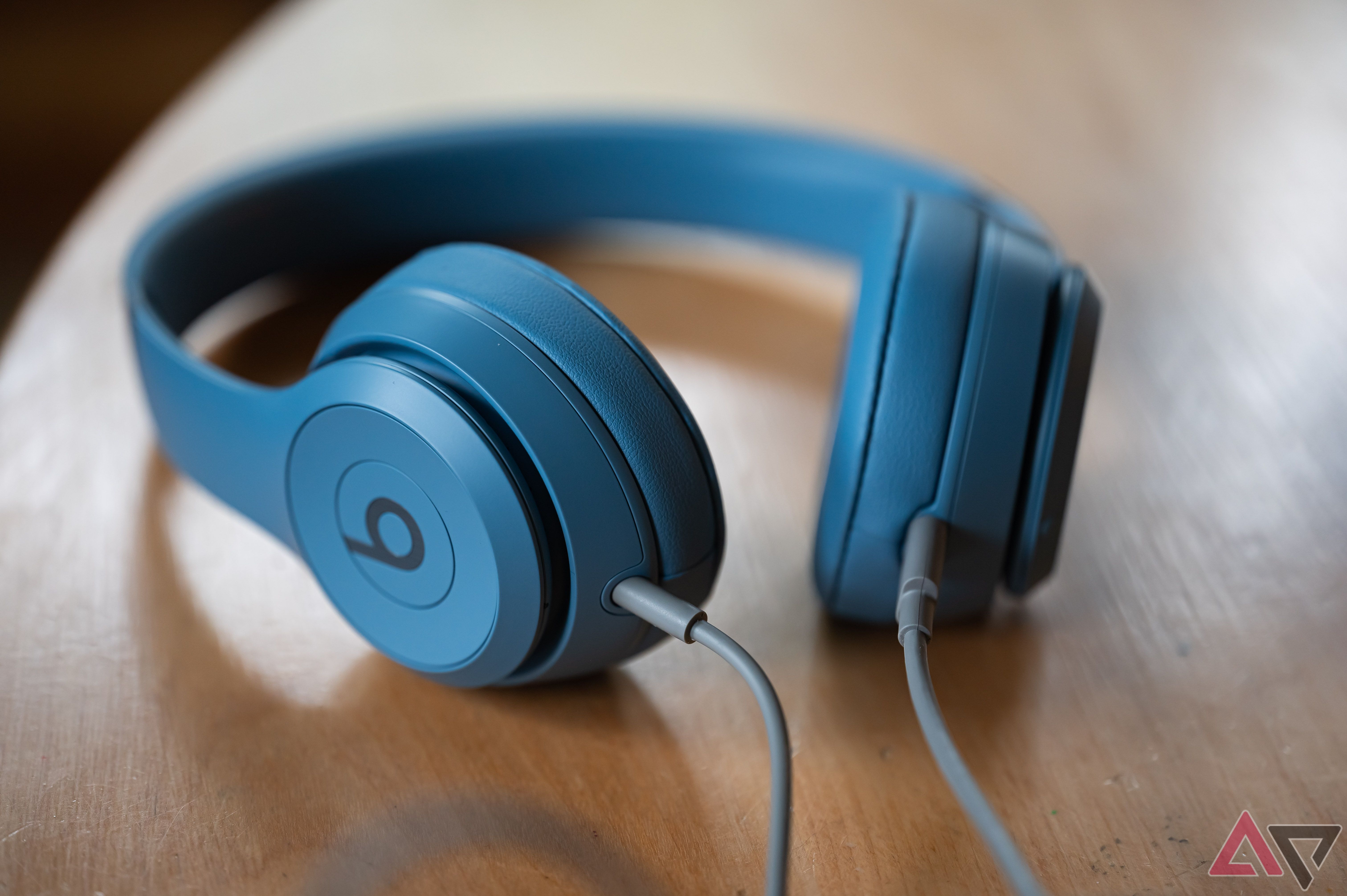 Beats Solo 4 with USB-C and AUX cable attached.