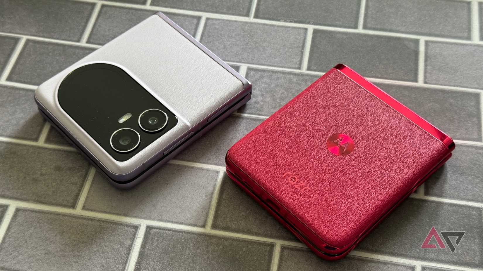 BlackView Hero 10 placed next to Moto Razr Plus