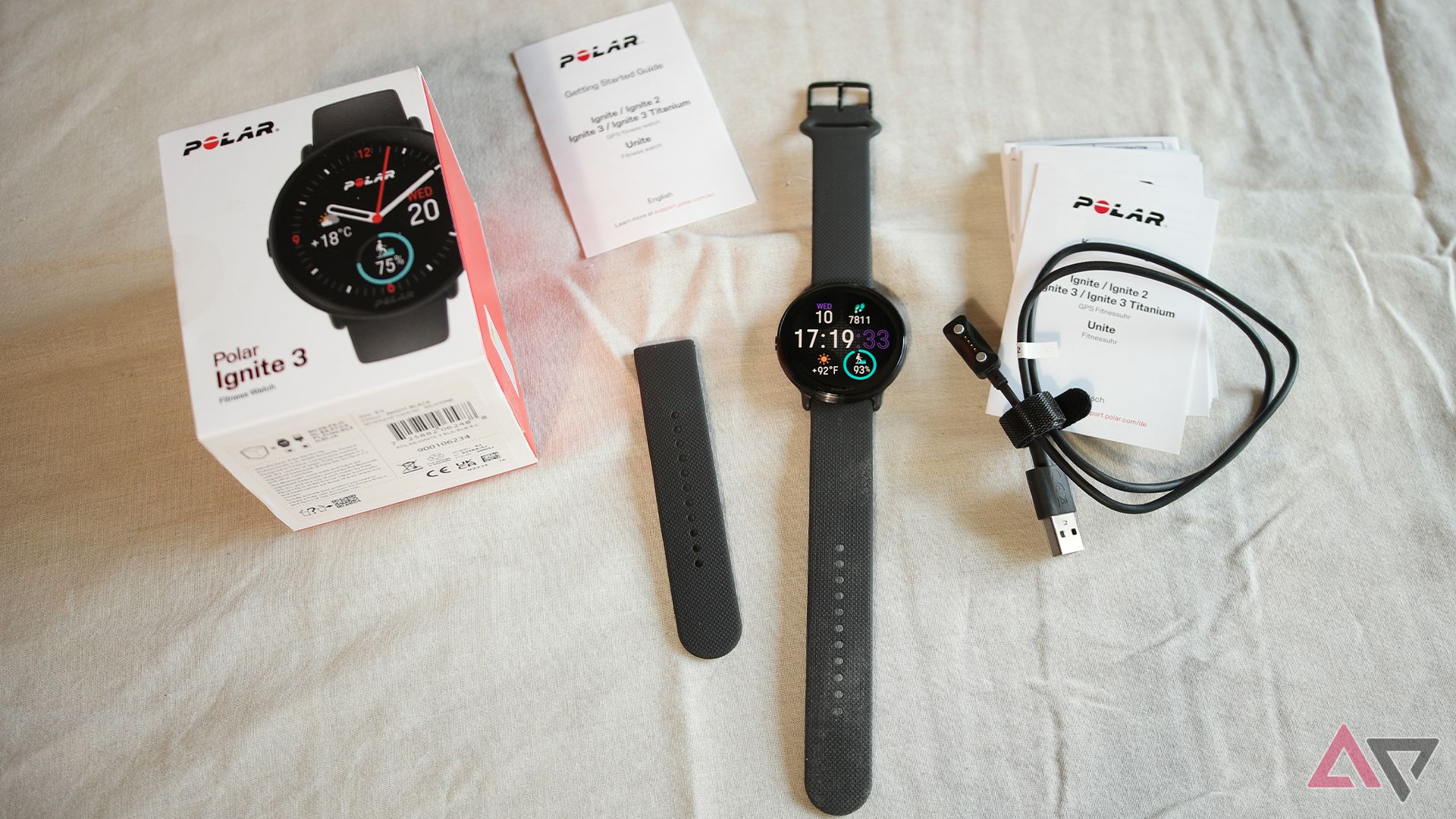 Polar Ignite 3 unboxing