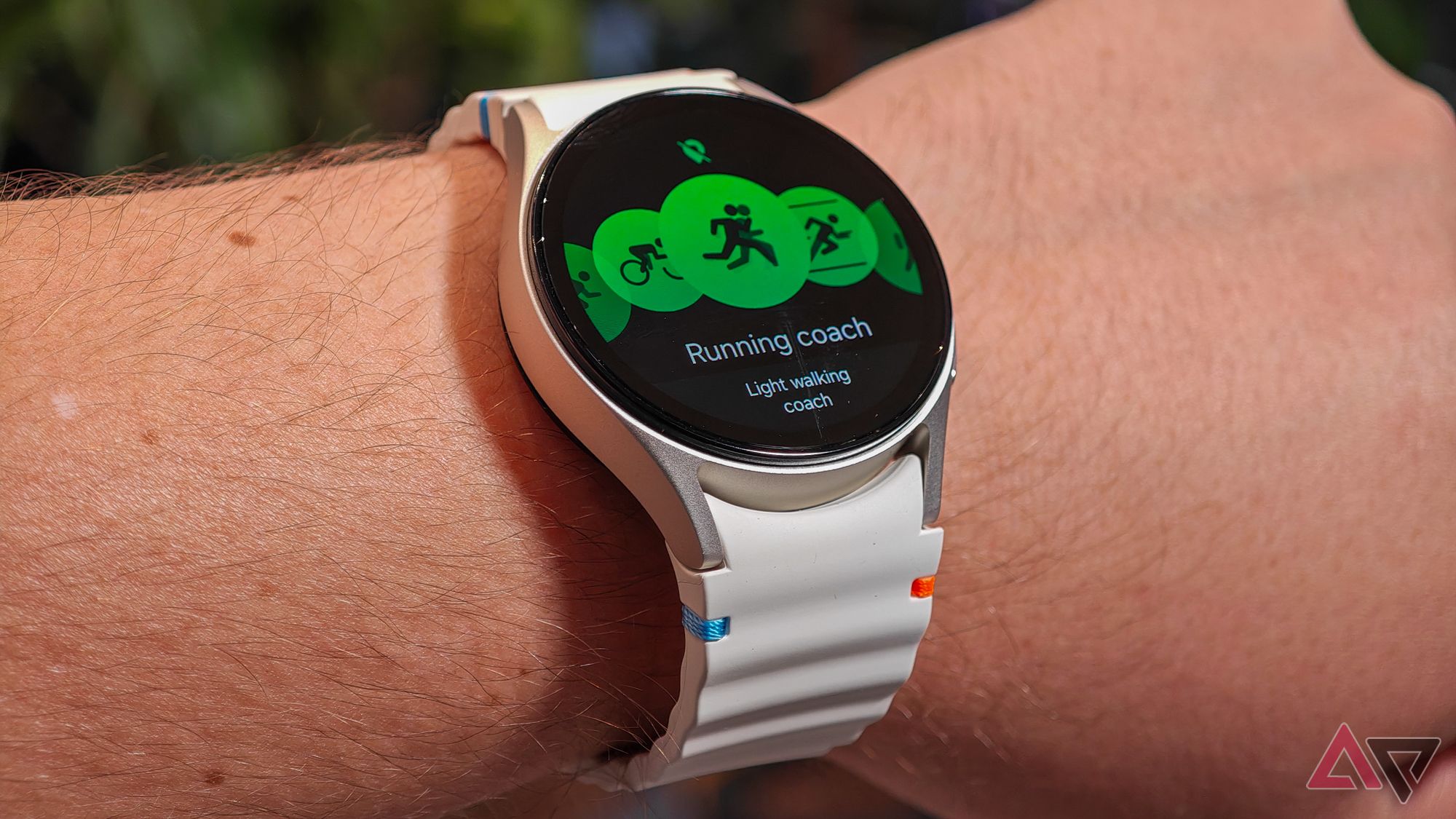 Samsung Galaxy Watch 7 on a wrist