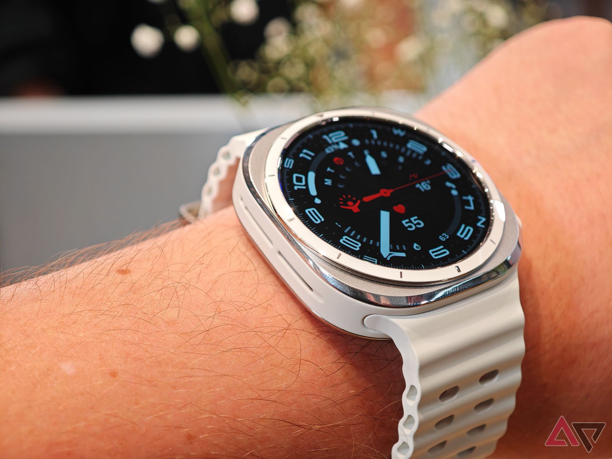 Samsung Galaxy Watch Ultra on wrist