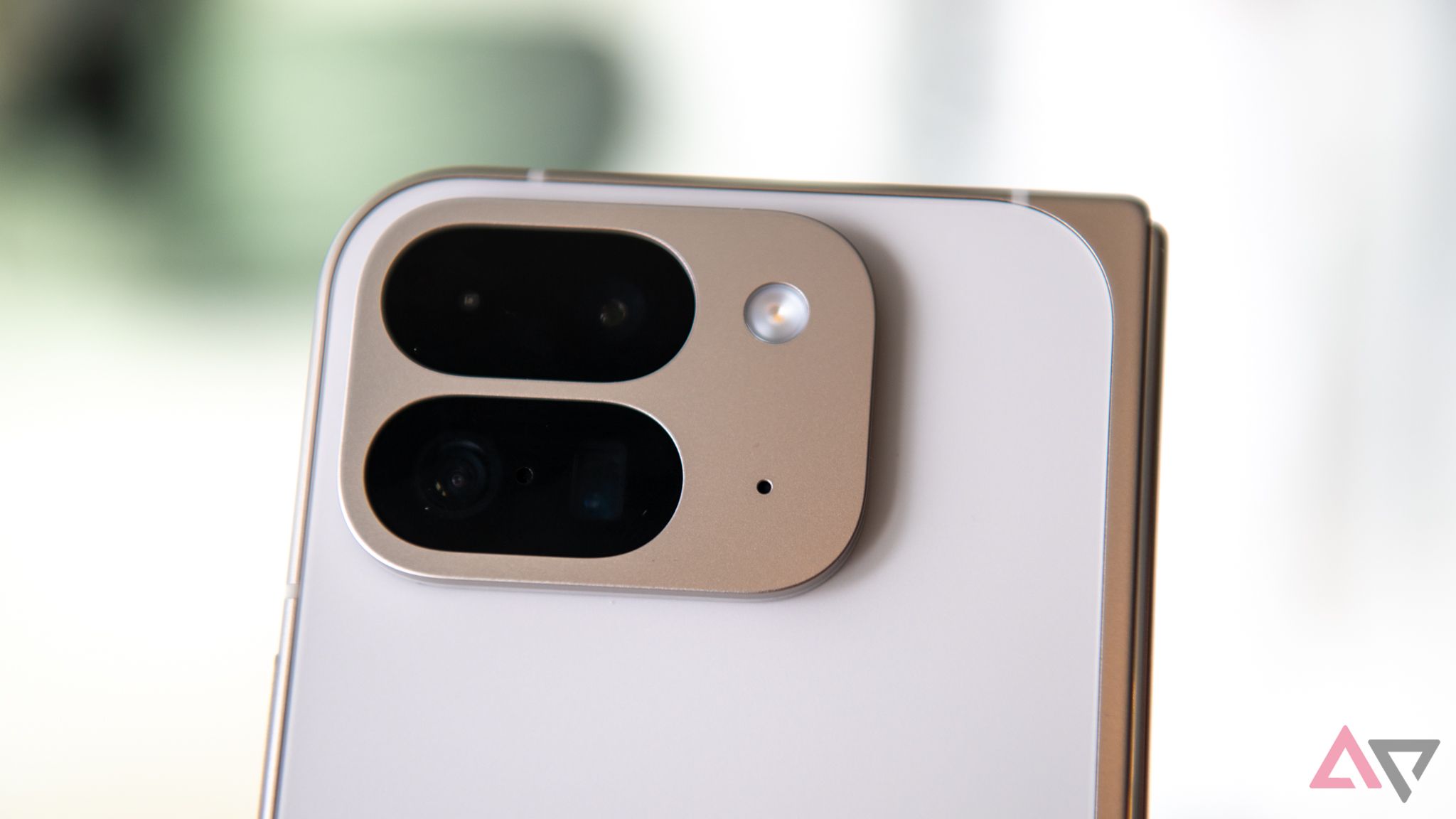 The cameras on a Google Pixel 9 Pro Fold