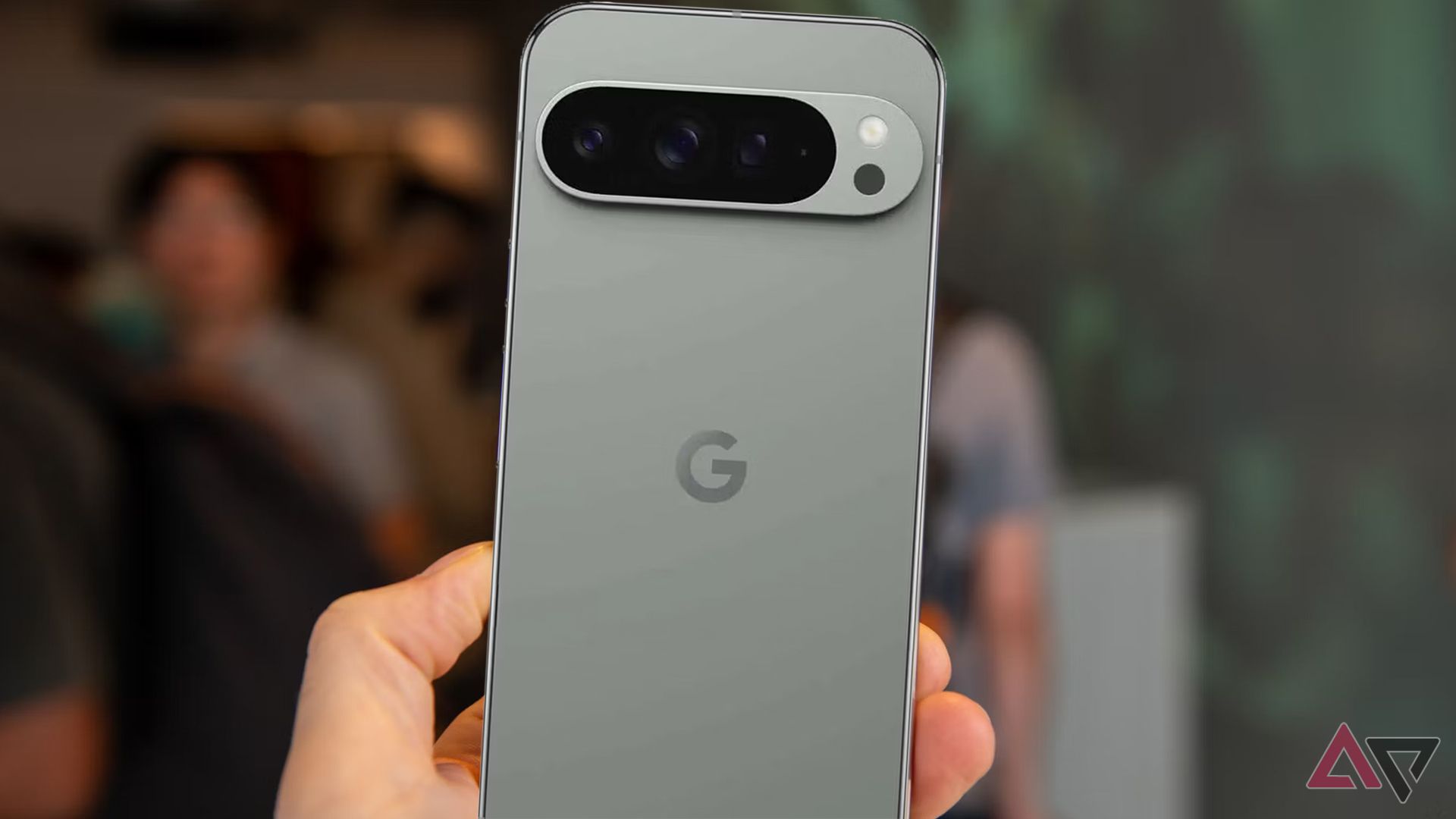 Google Pixel 9 pro in hazel