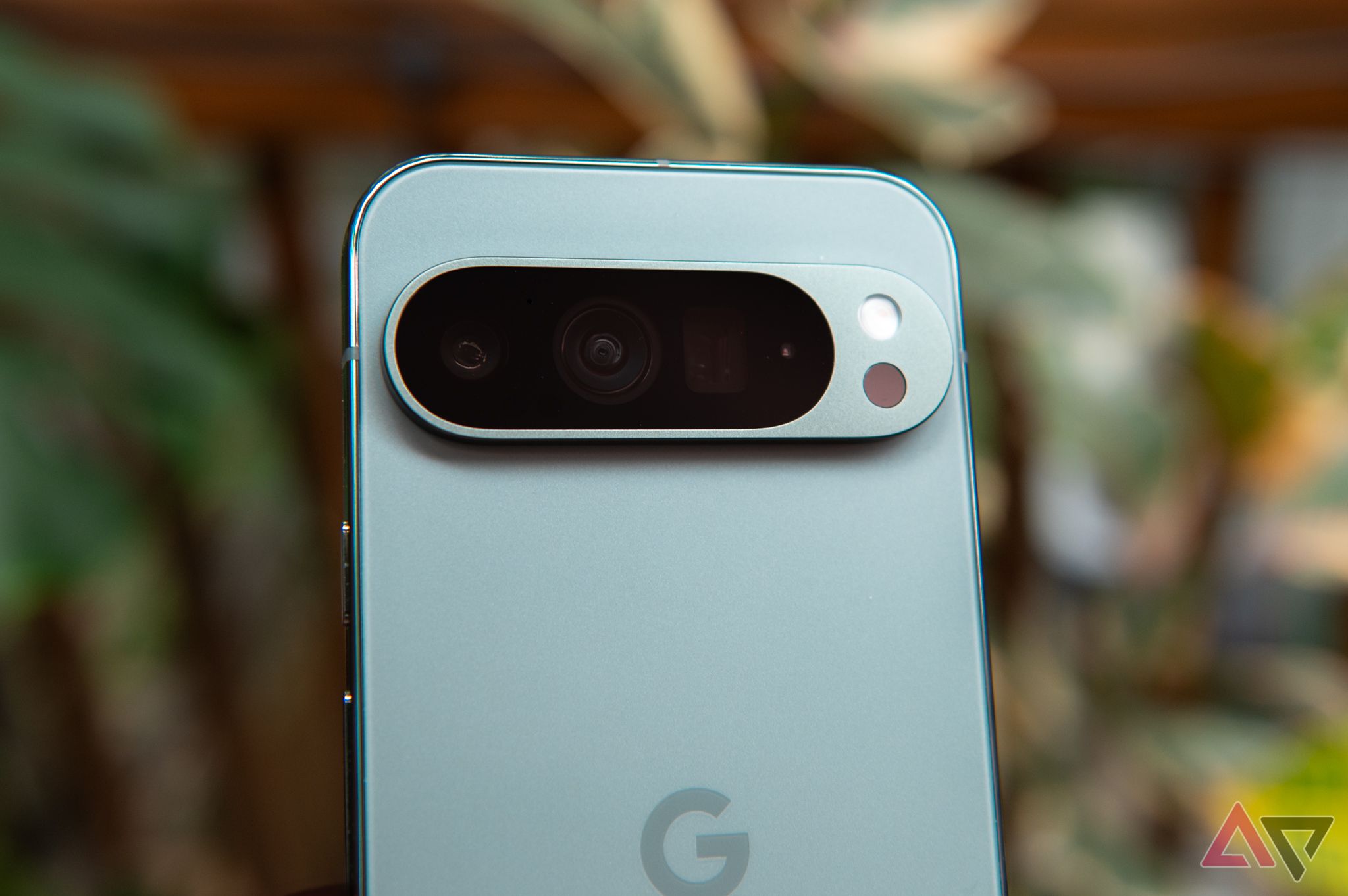 Google Pixel 9 Pro XL camera and back of phone