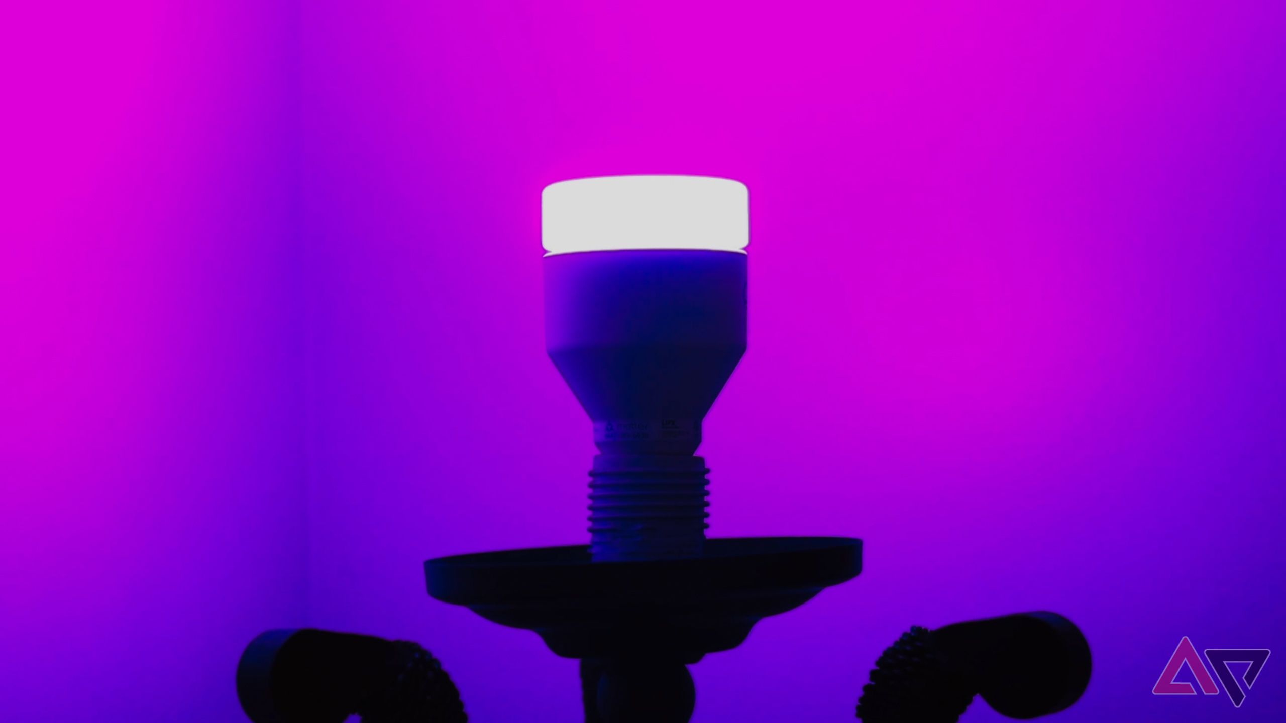 LIFX A21 Smart Bulb with magenta color