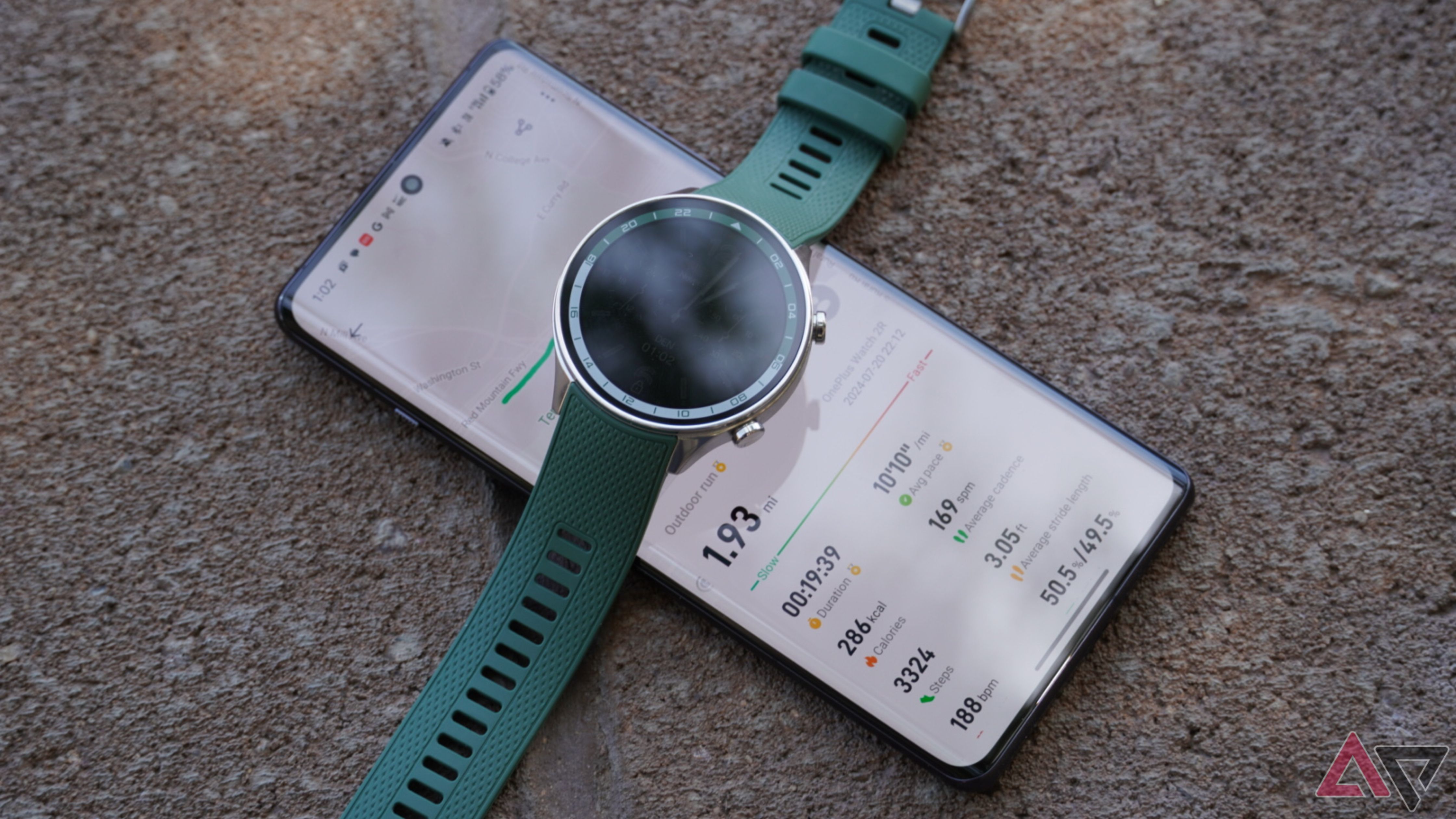 Run tracking with the OnePlus 12R and the Watch 2R.