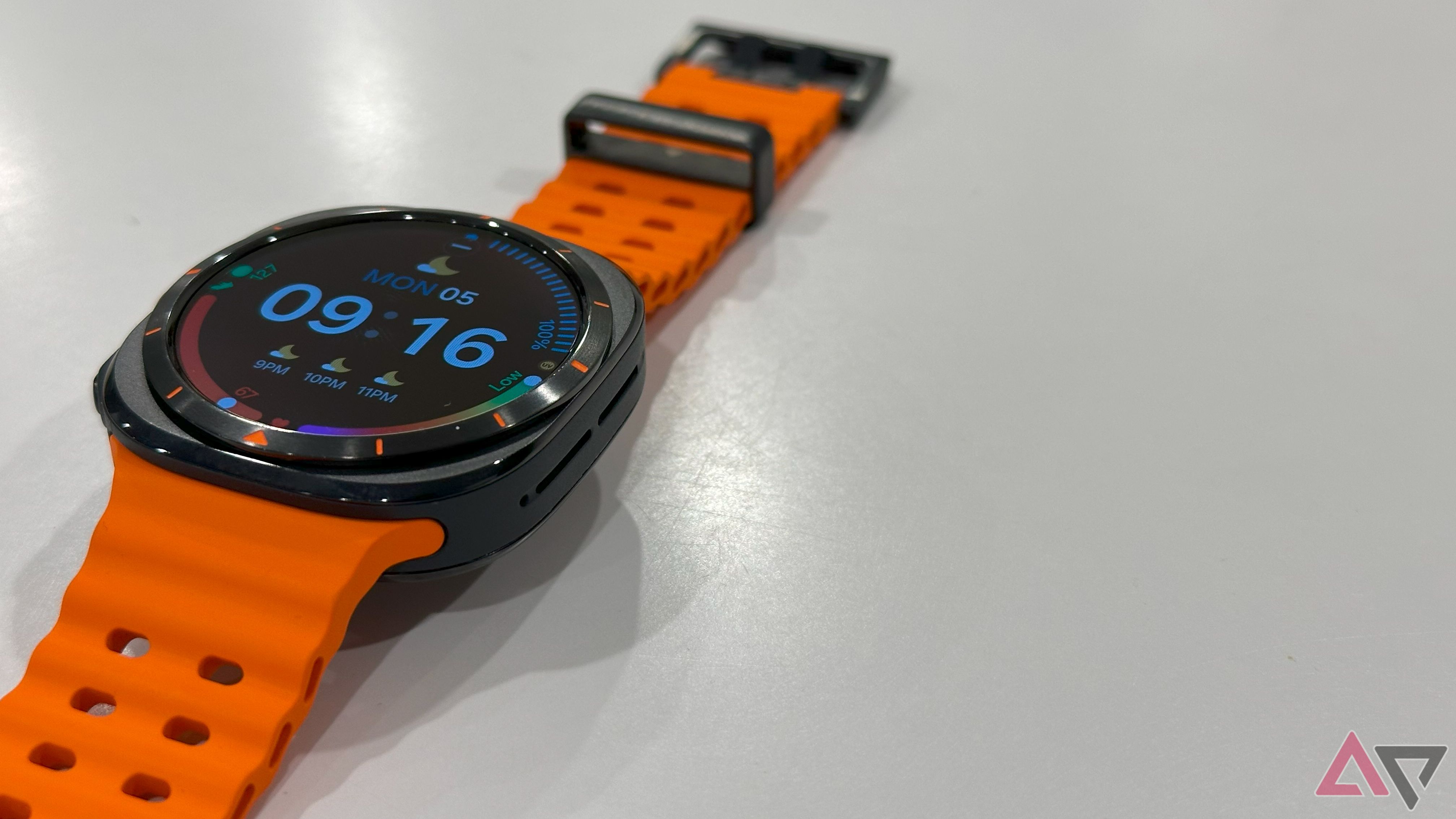 The right side of Samsung's Galaxy Watch Ultra