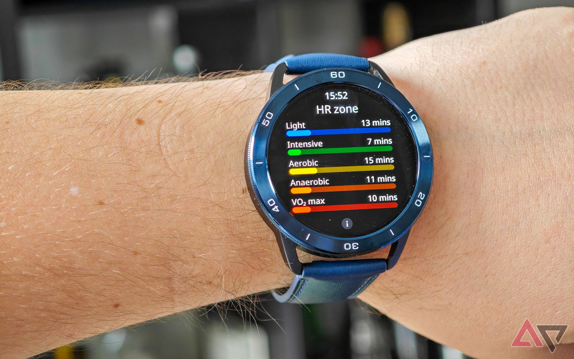 Xiaomi Watch S3 showing heart rate data after a workout