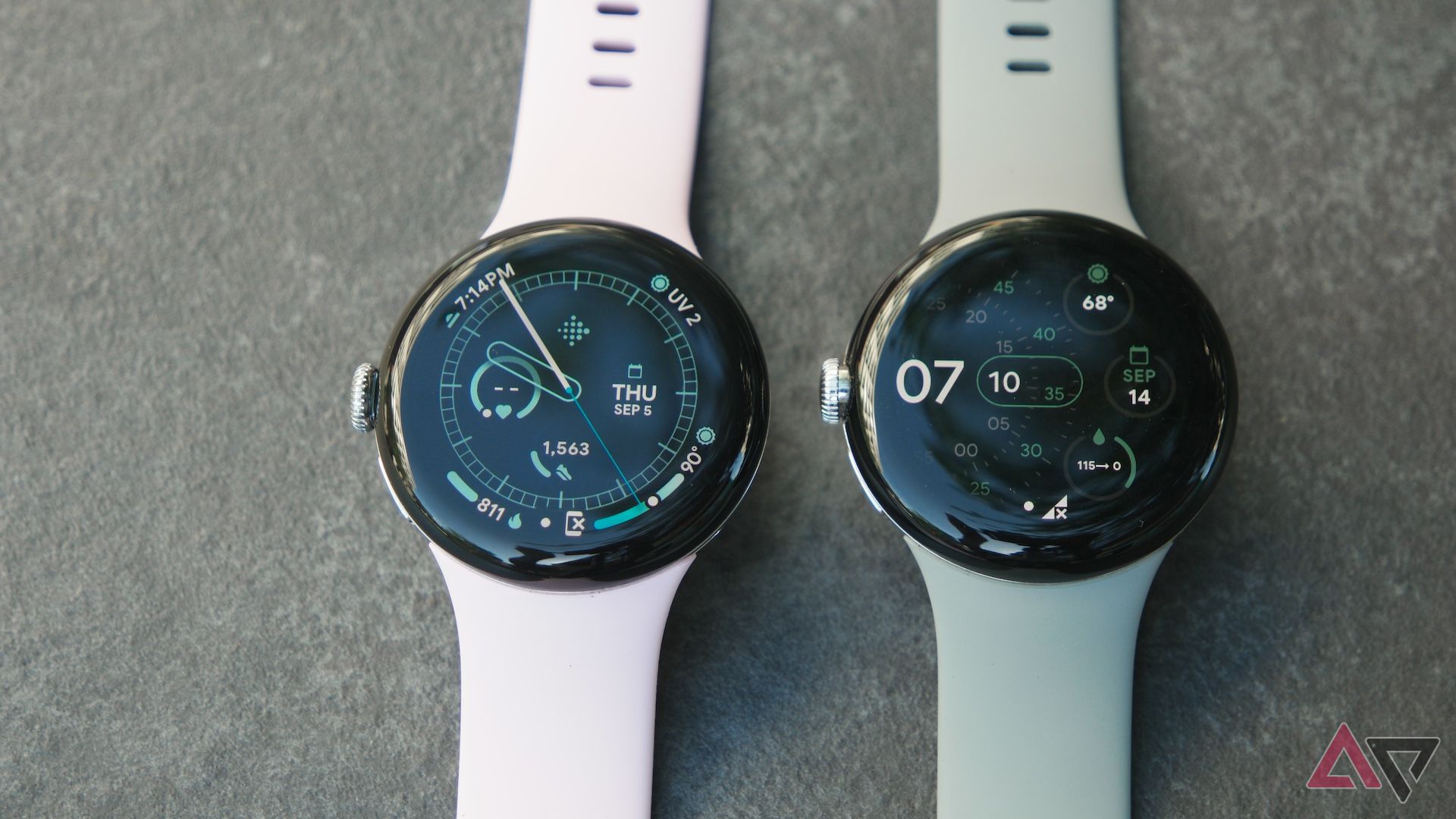 Pixel Watch 2 and 3 side-by-side