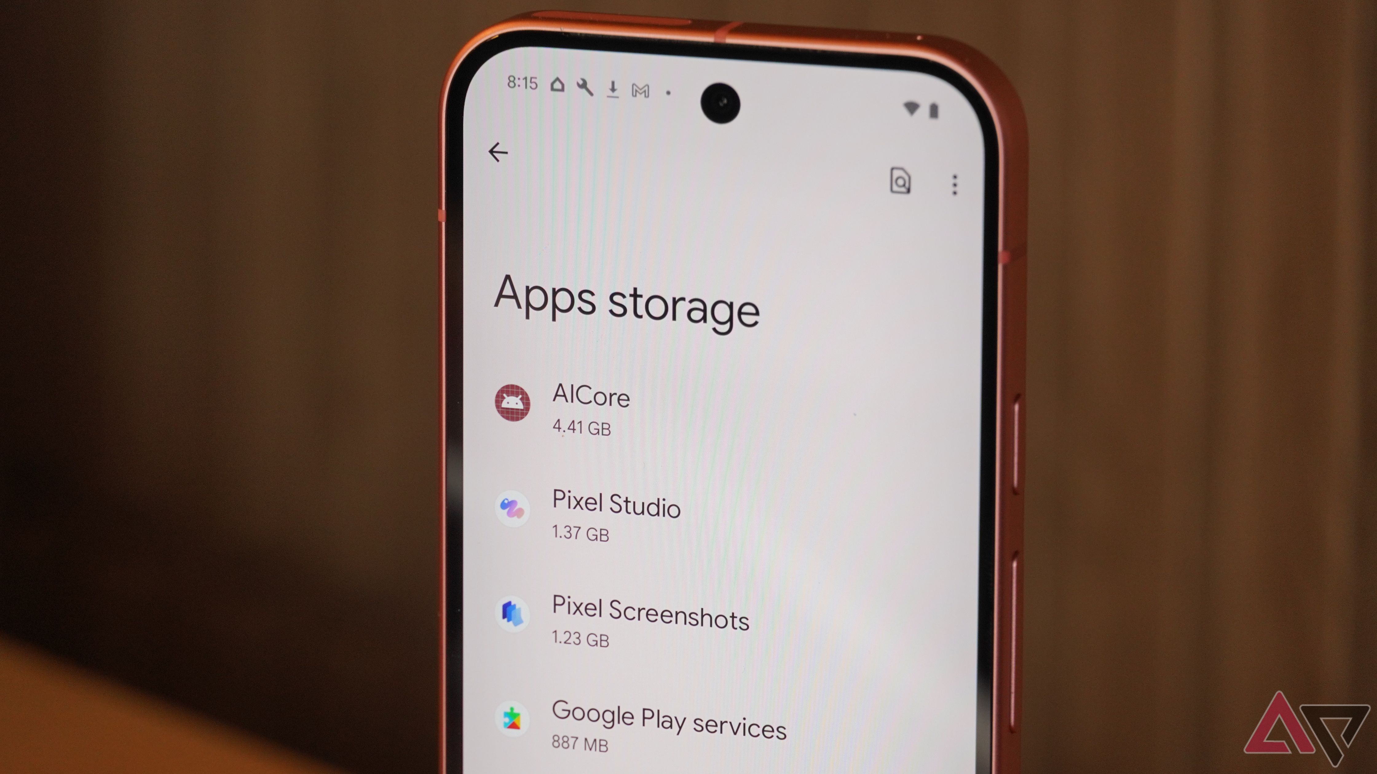 App storage is locked on the Pixel 9.